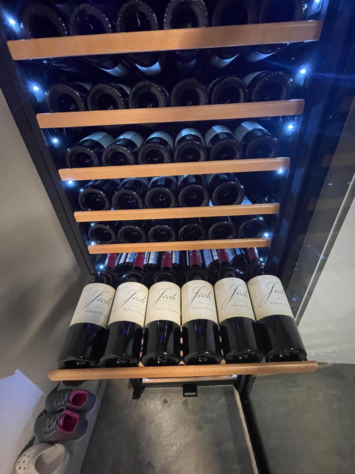 Tylza Outdoor Refrigerator 24 Inch Wide, Stainless Steel Beverage Refrigerator 176 Can for Undercounter Built-in or Freestanding, for Home and Patio, Water Proof, Fast Cooling, Low Noise, 37-65 °F - Customer Photo 3