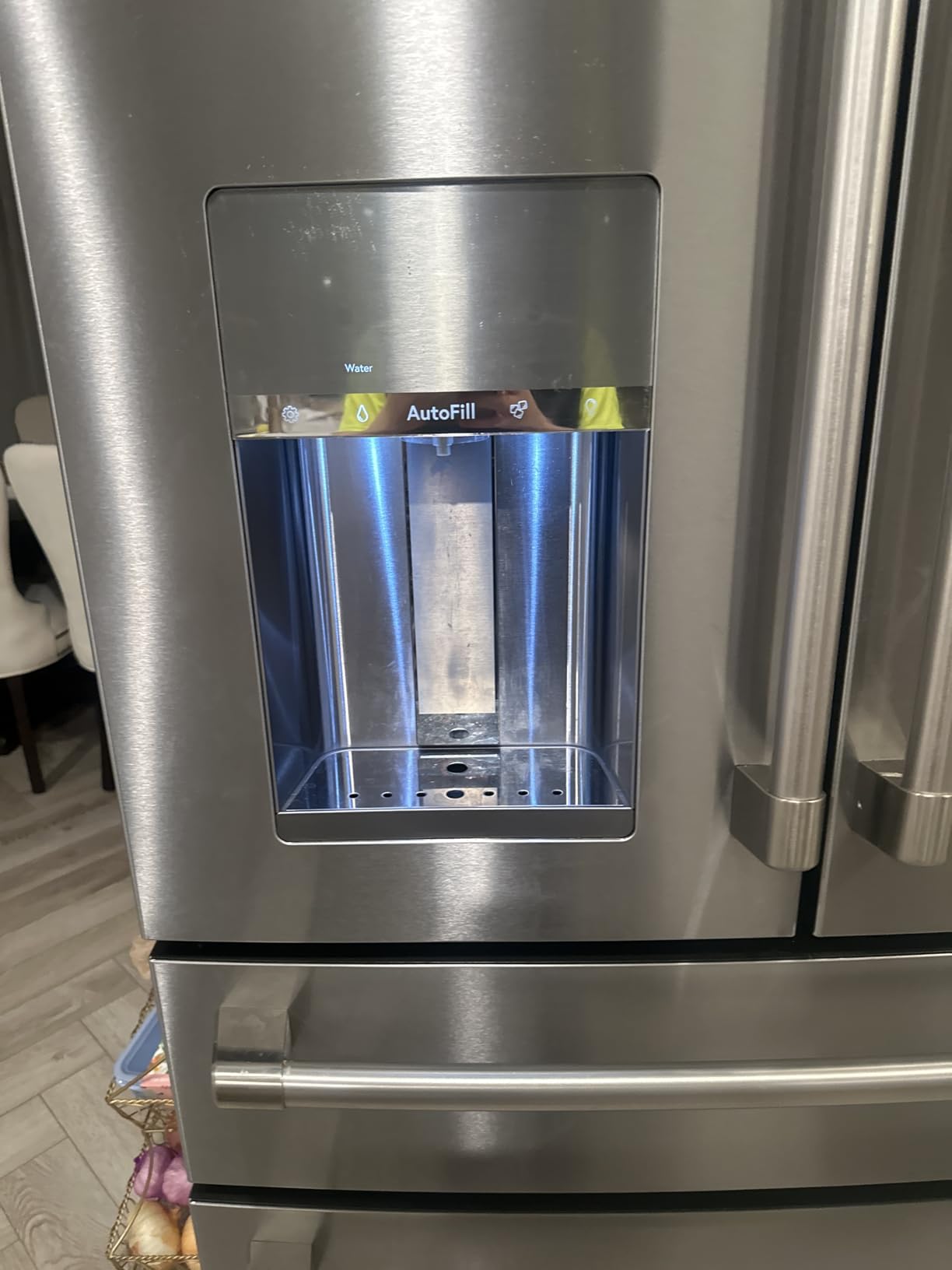 Café CXE22DP2PS1 22.3 Cu. Ft. Stainless French Door Counter Depth Smart Refrigerator Customer Review Café CXE22DP2PS1 22.3 Cu. Ft. Stainless French Door Counter Depth Smart Refrigerator - Customer Photo 2