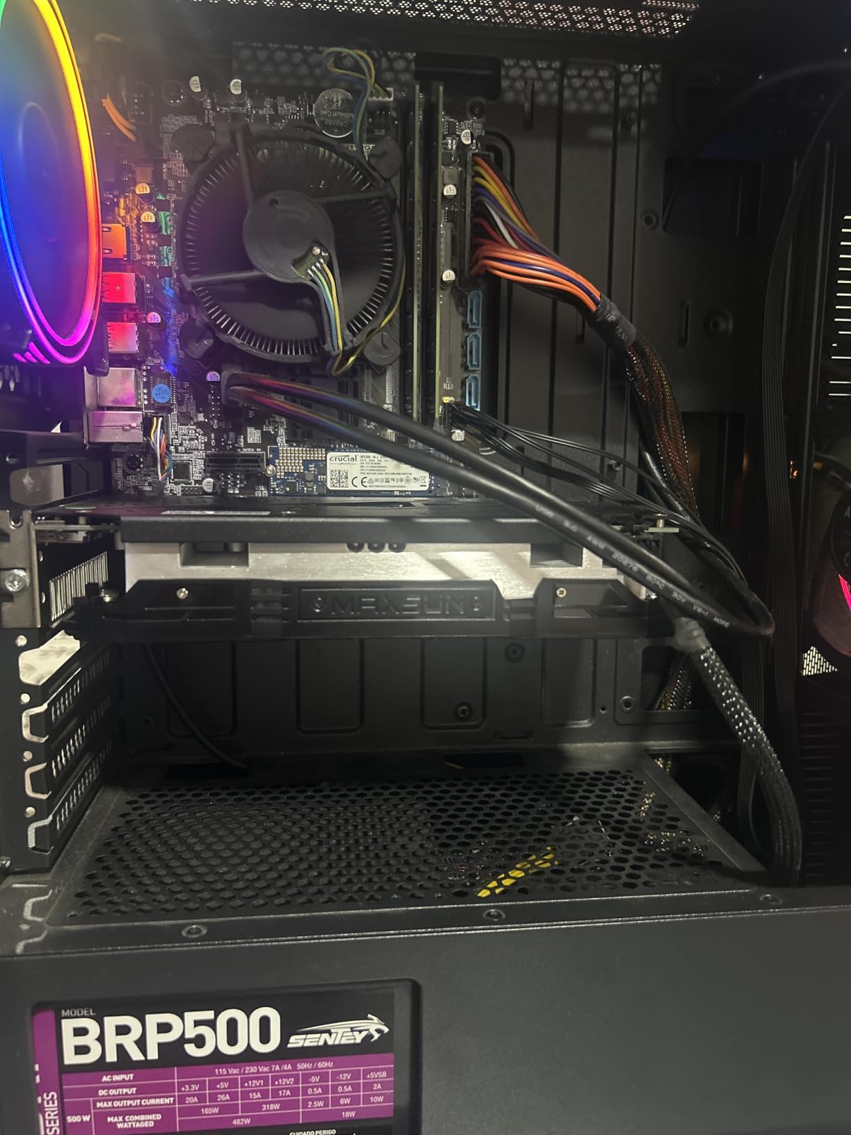 maxsun AMD Radeon RX 580 8GB 2048SP GDDR5 Computer Video Graphics Card GPU for PC Gaming 256-Bit DirectX 12 DVI, HDMI, DisplayPort Multi Monitors Extend (Black) Customer Review maxsun AMD Radeon RX 580 8GB 2048SP GDDR5 Computer Video Graphics Card GPU for PC Gaming 256-Bit DirectX 12 DVI, HDMI, DisplayPort Multi Monitors Extend (Black) - Customer Photo 2