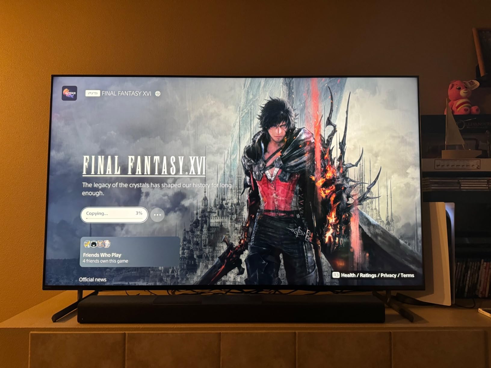 Sony 65 Inch 4K Ultra HD TV X90L Series: BRAVIA XR Full Array LED Smart Google TV with Dolby Vision HDR and Exclusive Features for The PlayStation® 5 XR65X90L- Latest Model,Black - Customer Photo 4