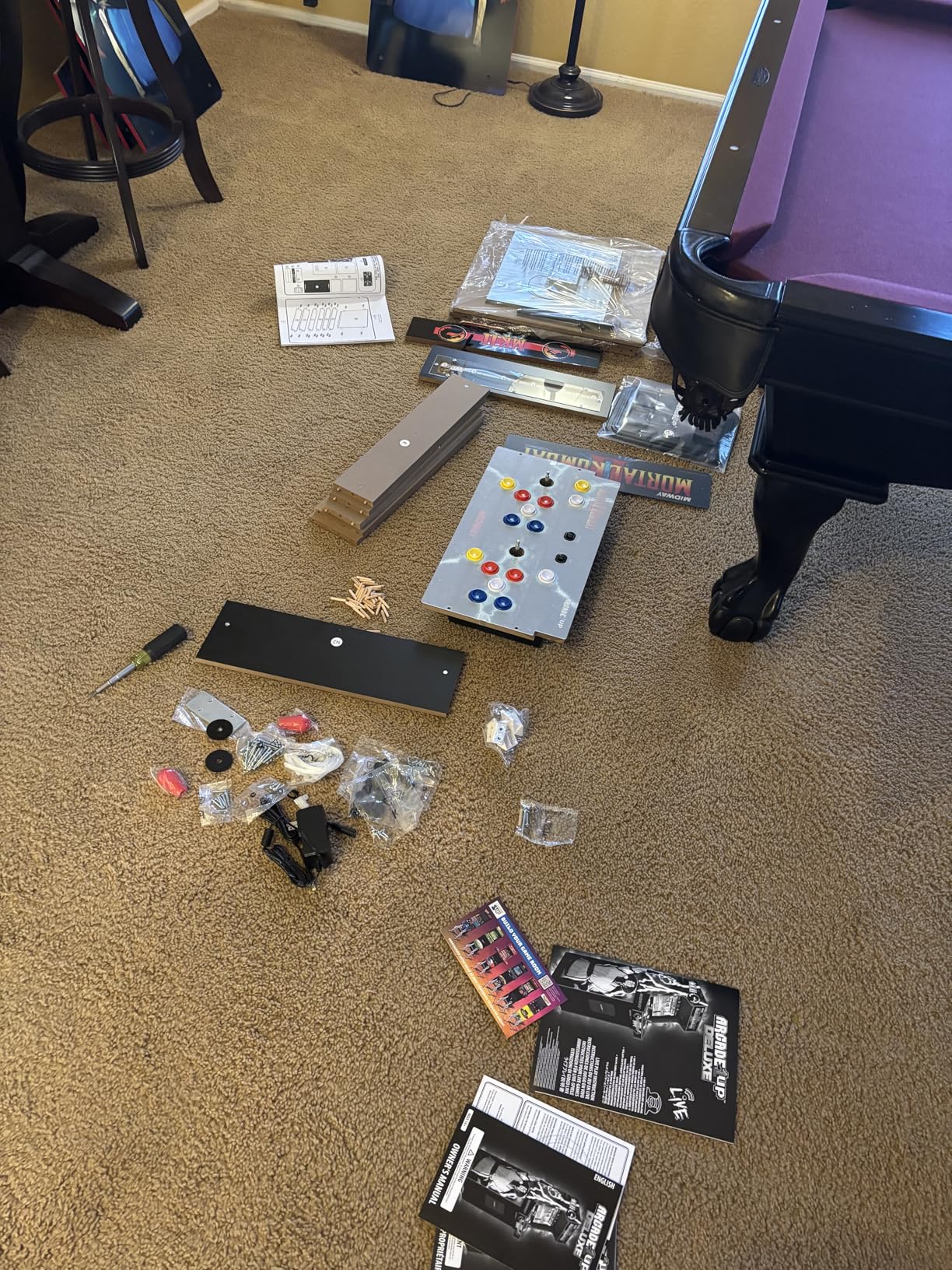 Arcade1Up Mortal Kombat II Deluxe Arcade Machine - Customer Photo 2