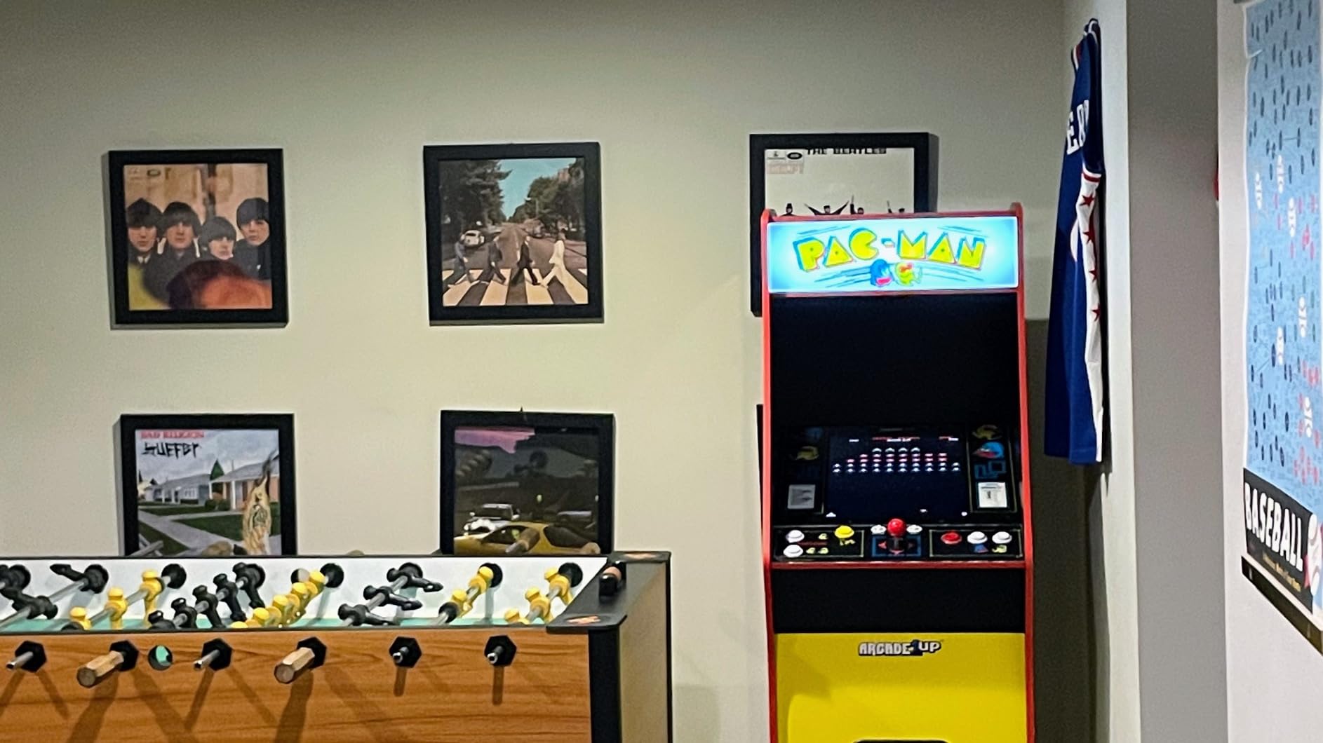 Arcade1Up PAC-MAN Deluxe Arcade Machine, built for your home, with 5-foot-tall full-size stand-up cabinet, 14 classic games, and 17-inch screen - Customer Photo 1