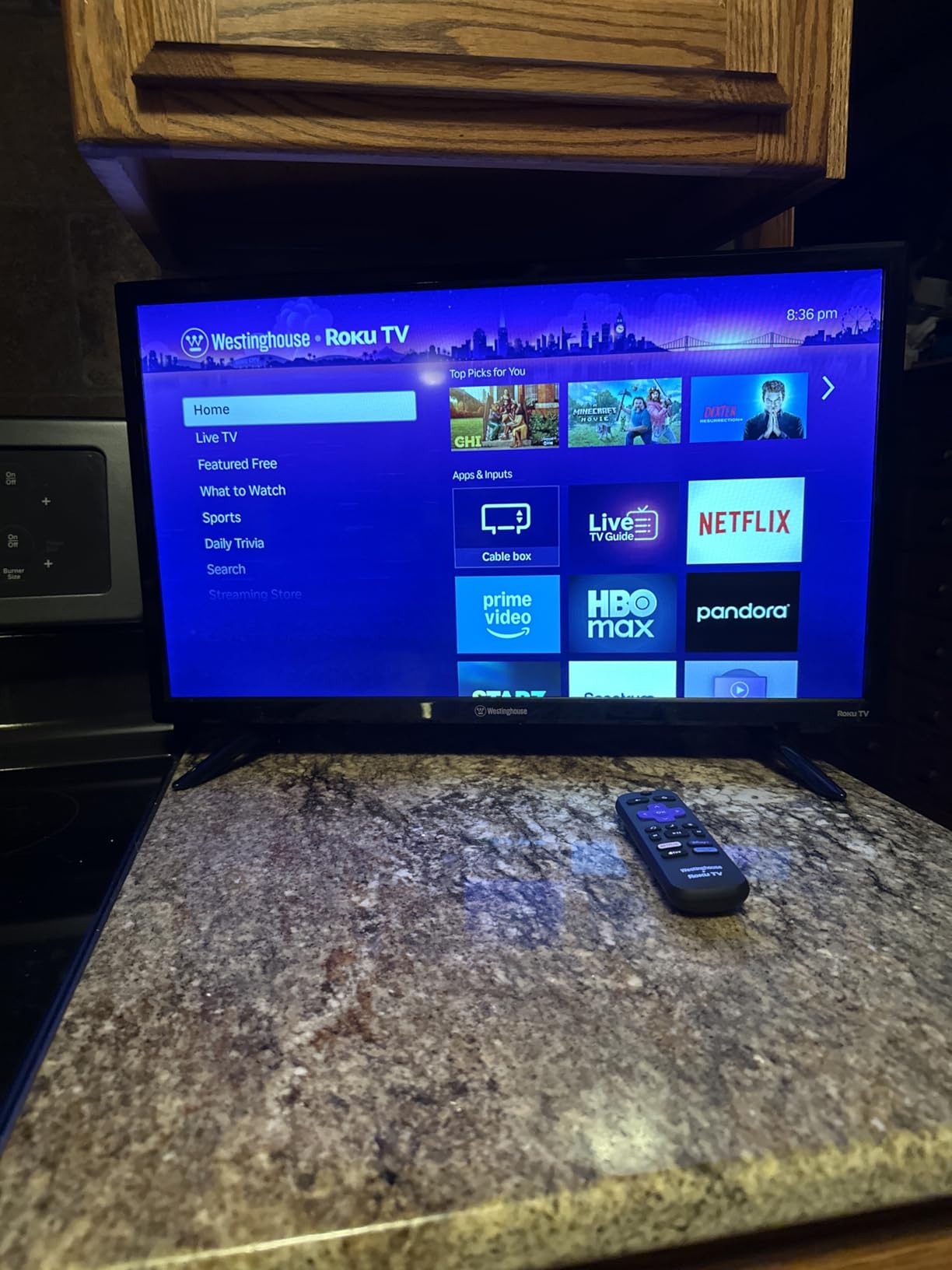 Westinghouse Roku TV - 24 Inch Smart TV, HD Television with Wi-Fi Connectivity and Mobile App, Flat Screen, Bluetooth, Compatible with Apple AirPlay, Alexa and Google Assistant - Customer Photo 2