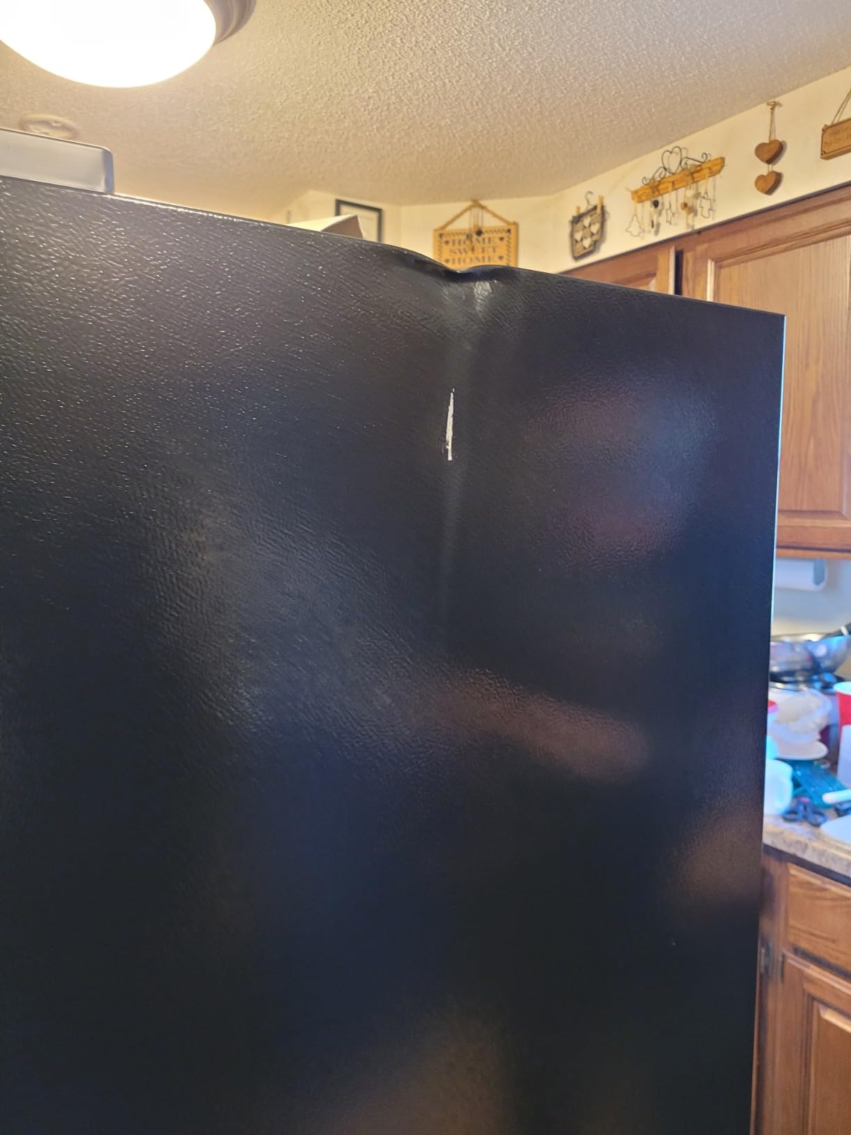 SMETA Upright Freezer 18 Cu ft Convertible Freezers Refrigerator, Garage Ready Stand Up Frost-Free Freeerless Fridge with Tempered Glass Shelves SS - Customer Photo 2