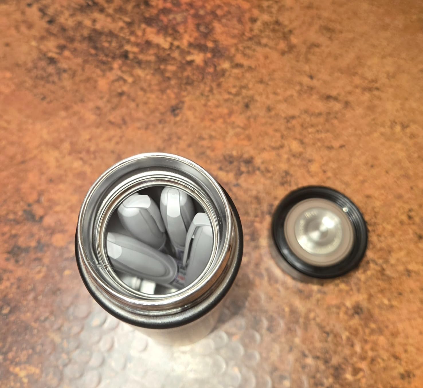 PARACITY Insulated Water Bottle,17 oz Stainless Steel Thermo, Double Wall Vacuum Water Bottle, Metal Water Bottle Keeps Hot for 12 Hrs, Cold for 24 Hrs, for Coffee, Drinks - Customer Photo 2