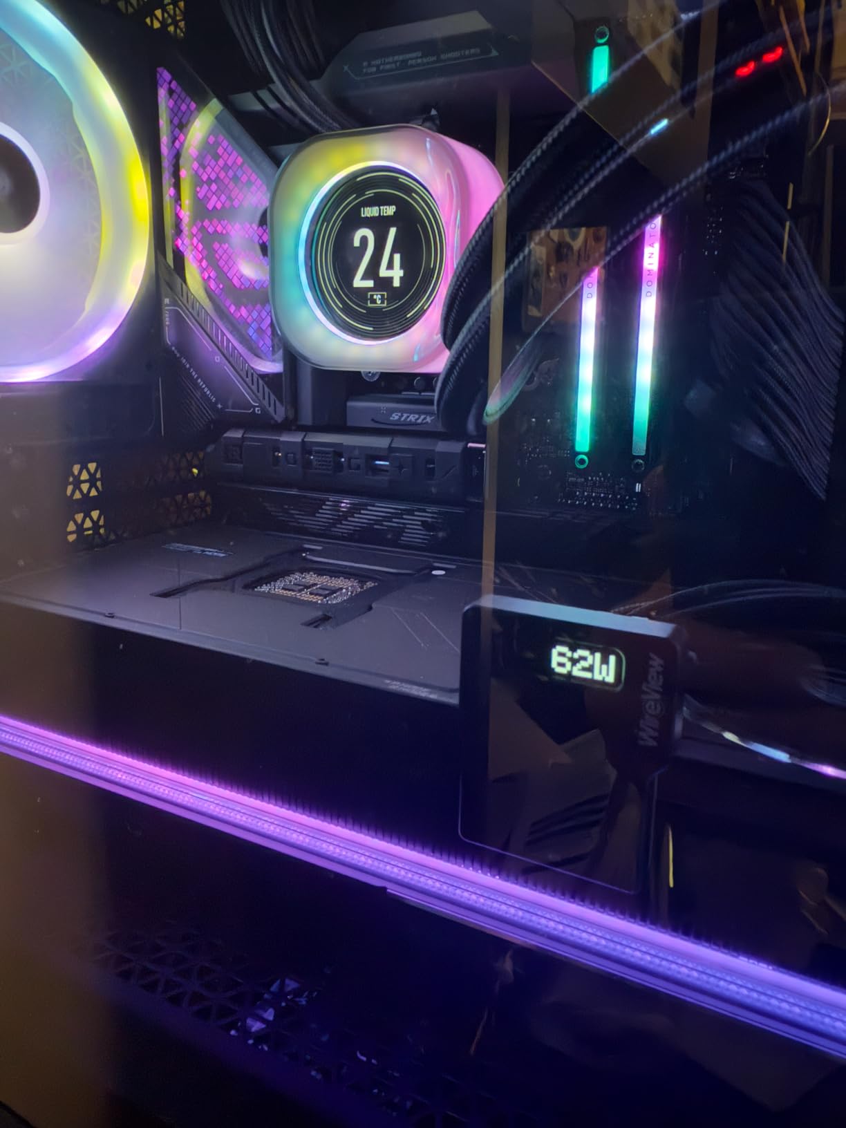 Thermal Grizzly WireView GPU - 2x8Pin PCIe Reversed - GPU Power Consumption Measuring Device - PCIe Power Connector - Real Time Direct Monitoring Customer Review Thermal Grizzly WireView GPU - 2x8Pin PCIe Reversed - GPU Power Consumption Measuring Device - PCIe Power Connector - Real Time Direct Monitoring - Customer Photo 2