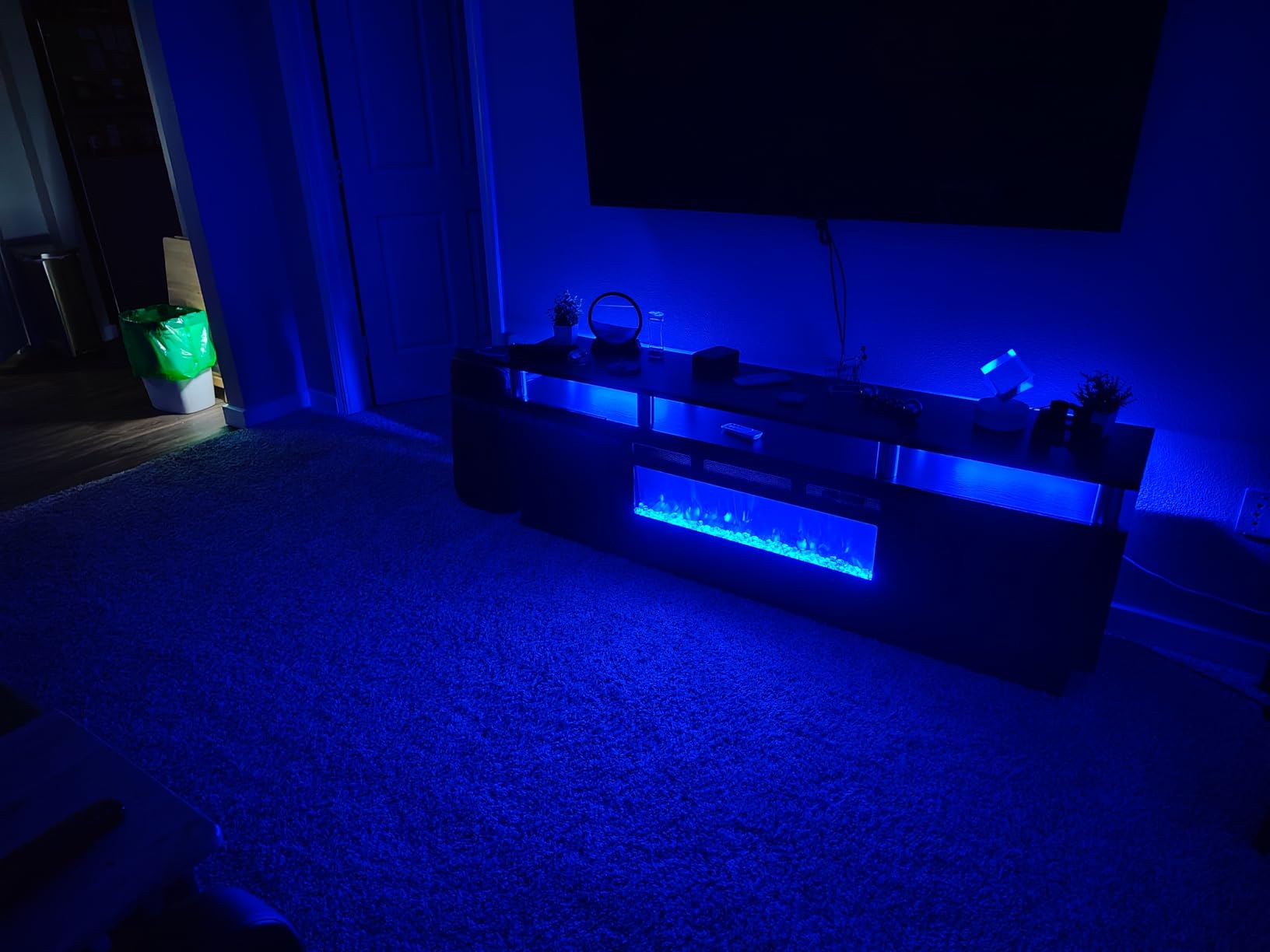 oneinmil 2 Tier TV Console Stand with 36