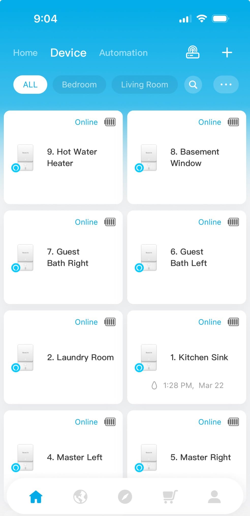 GoveeLife Premium Smart Water Leak Detector 2 with 1968ft Ultra-Long Range, WiFi Water Sensor with SMS/Email/APP Push and Sound Alarm, 5-Year Battery Life, Suitable for Home, Basement, Kitchen, 6 Pack Customer Review GoveeLife Premium Smart Water Leak Detector 2 with 1968ft Ultra-Long Range, WiFi Water Sensor with SMS/Email/APP Push and Sound Alarm, 5-Year Battery Life, Suitable for Home, Basement, Kitchen, 6 Pack - Customer Photo 5