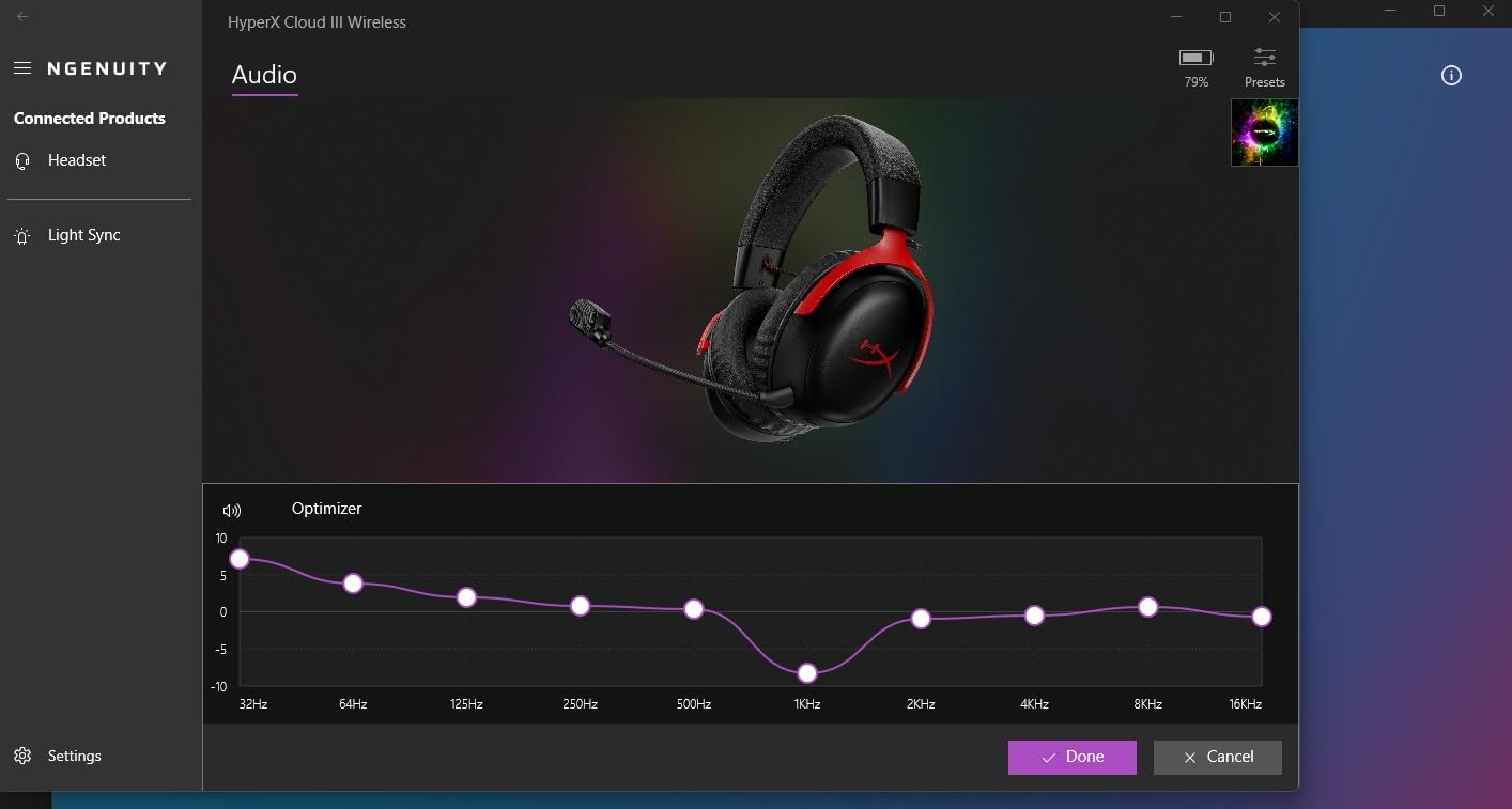 HyperX Cloud III – Wired Gaming Headset, PC, PS5, Xbox Series X|S, Angled 53mm Drivers, DTS Spatial Audio, Memory Foam, Durable Frame, Ultra-Clear 10mm Mic, USB-C, USB-A, 3.5mm – Black - Customer Photo 4