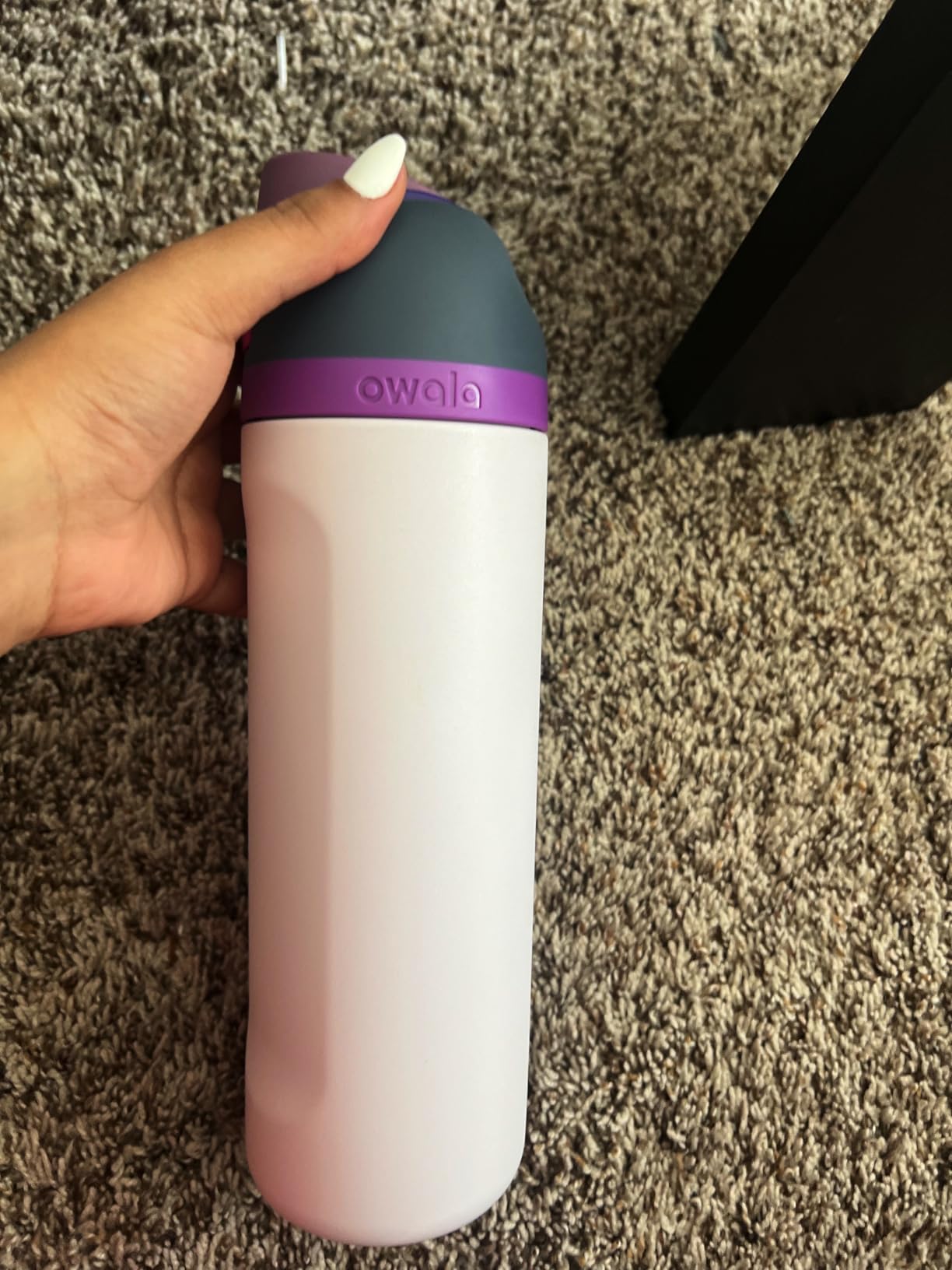 Owala FreeSip Insulated Stainless Steel Water Bottle with Straw for Sports, Travel, and School BPA-Free Sports Water Bottle, 32 oz, Foggy Tide - Customer Photo 4