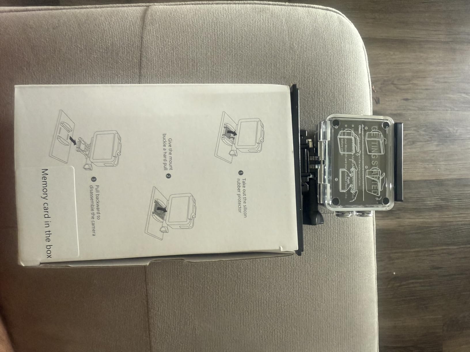 AKASO Brave 4 Action Camera 4K 30fps with 64GB MicroSD U3 Card Bicycle Helmet Accessories Kit Bundle, 20MP Ultra HD 131FT Waterproof Underwater Camera EIS WiFi Remote Control 5X Zoom Sport Cameras Customer Review AKASO Brave 4 Action Camera 4K 30fps with 64GB MicroSD U3 Card Bicycle Helmet Accessories Kit Bundle, 20MP Ultra HD 131FT Waterproof Underwater Camera EIS WiFi Remote Control 5X Zoom Sport Cameras - Customer Photo 2