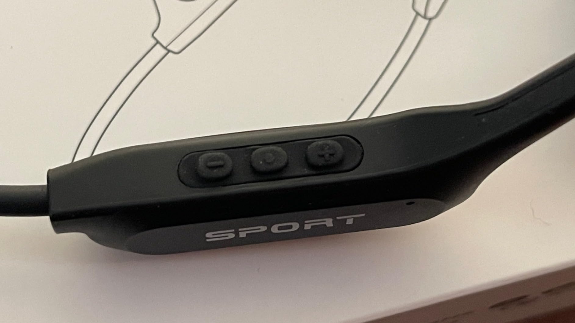 CXK Bone Conduction Headphones Bluetooth 5.4 Open Ear Headphones with Mic, Premium Loud Sound 10Hrs Playtime Bluetooth Headphones, IPX6 Waterproof Sports Headset for Running, Cycling, Walking Customer Review CXK Bone Conduction Headphones Bluetooth 5.4 Open Ear Headphones with Mic, Premium Loud Sound 10Hrs Playtime Bluetooth Headphones, IPX6 Waterproof Sports Headset for Running, Cycling, Walking - Customer Photo 2