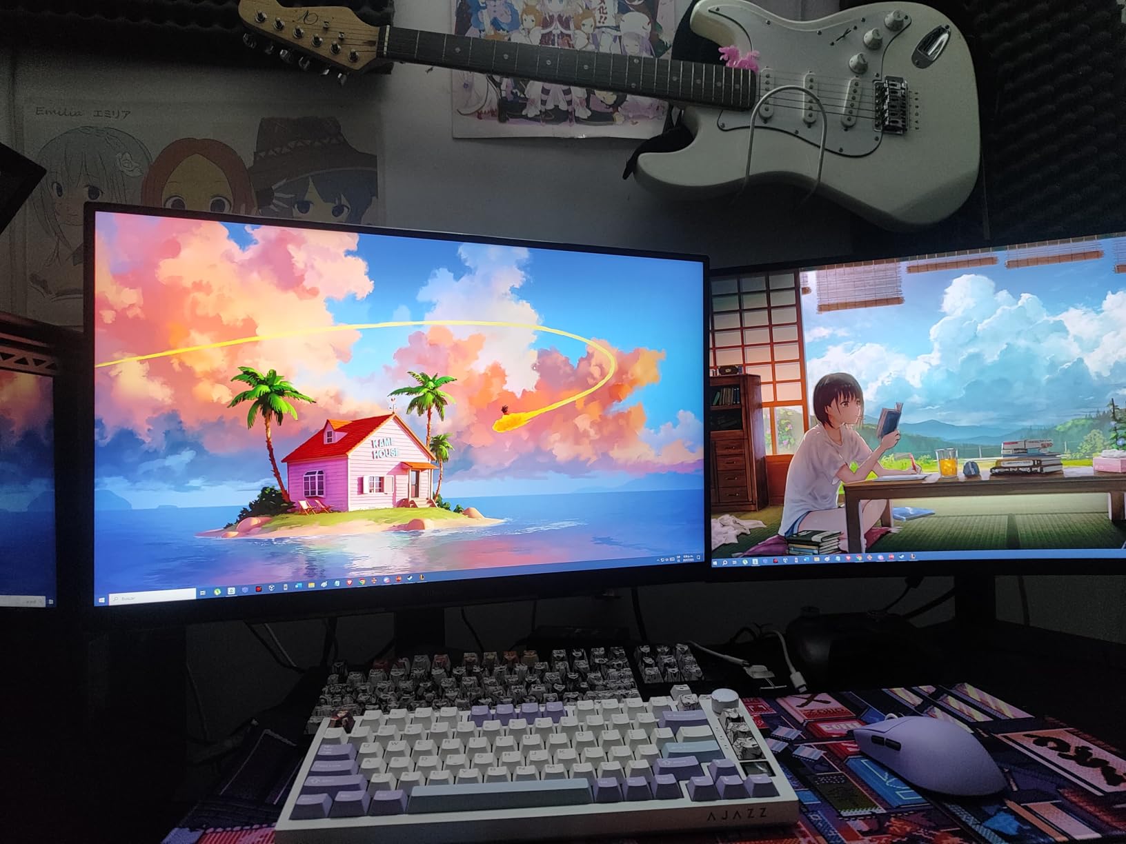 LG 27GR83Q-B 27-inch UltraGear QHD (2560x1440) IPS Gaming Monitor, 240Hz, 1ms, DisplayHDR 400, G-Sync AMD FreeSync Premium, HDMI 2.1 DisplayPort, 4-Pole HP Out DTS GP:X, Tilt/Height/Pivot Stand, Black - Customer Photo 2