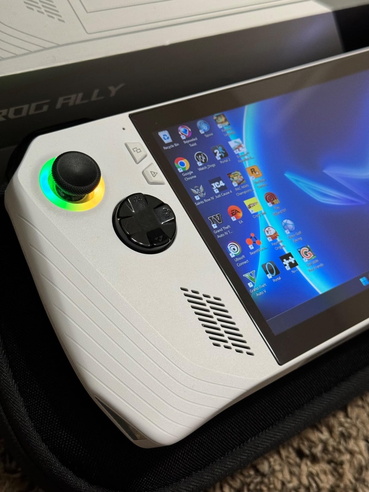 amFilm 3 Pack Screen Protector for ASUS ROG Xbox Ally X/Xbox Ally 2025 / ROG Ally X 2024 / ROG Ally 2023 7'' | 9H+ Tempered Glass | Military-Grade Drop Protection | Easy Installation | FHD Clarity Customer Review amFilm 3 Pack Screen Protector for ASUS ROG Xbox Ally X/Xbox Ally 2025 / ROG Ally X 2024 / ROG Ally 2023 7'' | 9H+ Tempered Glass | Military-Grade Drop Protection | Easy Installation | FHD Clarity - Customer Photo 2