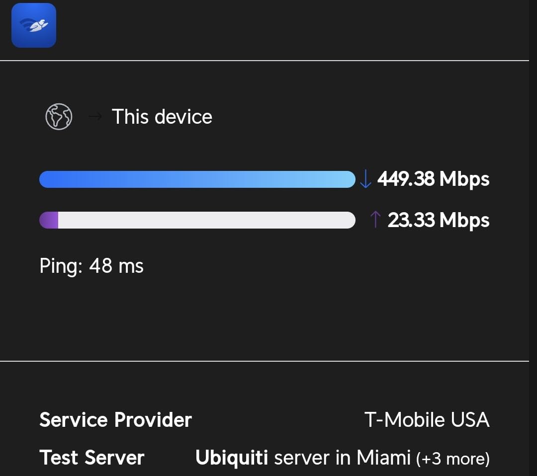 GL.iNet GL-XE3000 (Puli AX) 5G Router with Dual SIM Card Slot, Wi-Fi 6 Cellular Routers, Built-in Battery, Multi-WAN, VPN, OpenWrt, Secure 5G Router for Office, Retail, Events, Business - Customer Photo 3