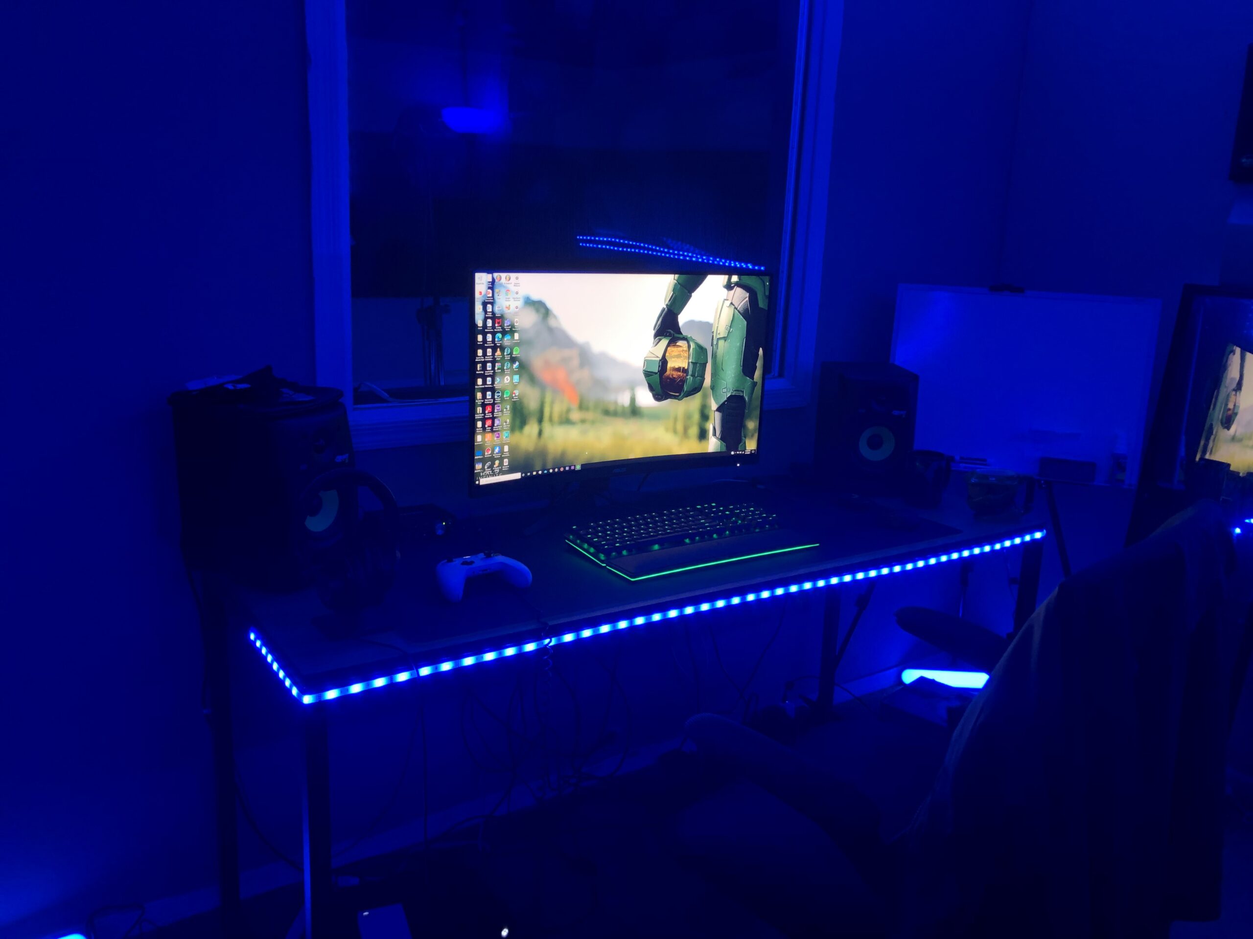 ASUS TUF Gaming 34” 1440P 1500R Curved Monitor (VG34VQL3A) - QHD (3440 x 1440), 180Hz, 1ms, Extreme Low Motion Blur, Freesync Premium Pro, 125% sRGB, DisplayHDR 400, Height Adjustable, 3 year warranty - Customer Photo 4