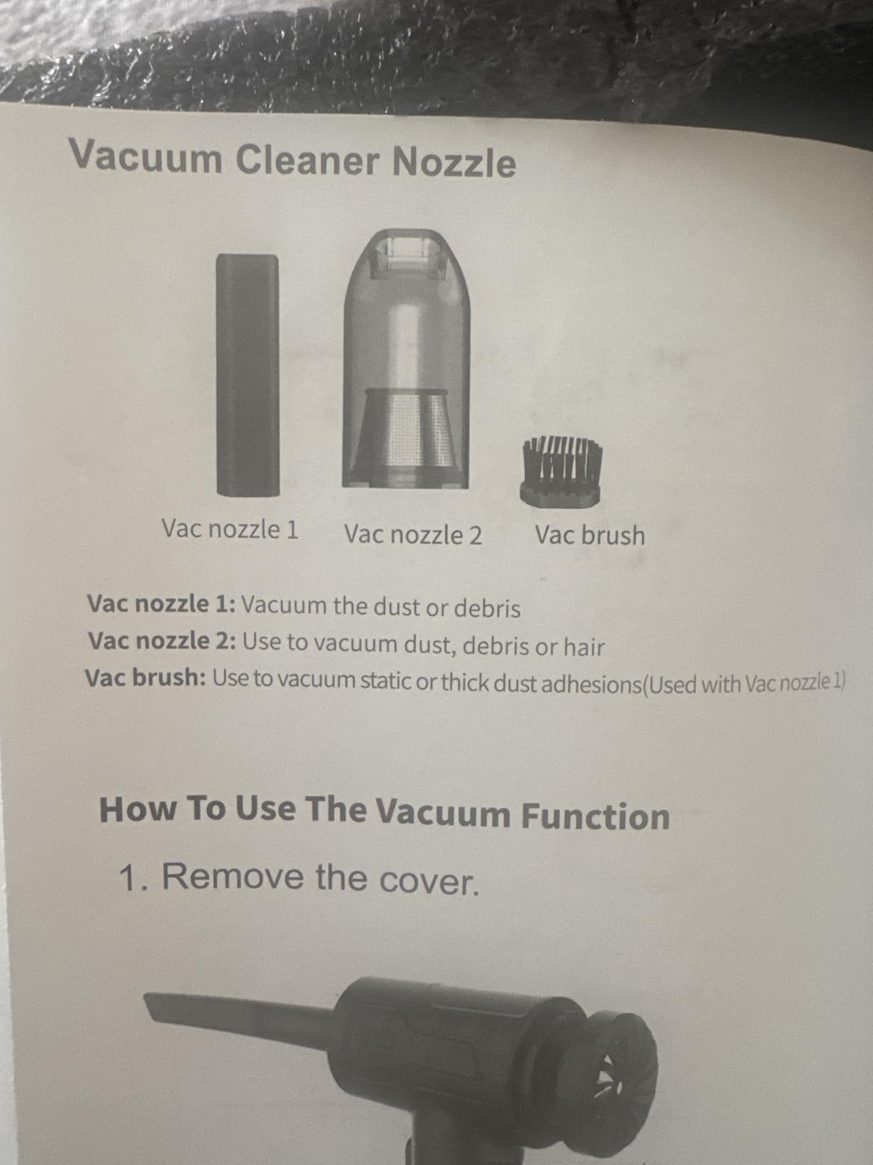 Powerful Compressed Air Duster for Deep Cleaning-Replace Compressed Air Can-No Canned Air Duster-Keyboard Cleaner-PC Cleaning-Rechargeable-3-Speeds-95000RPM Cordless Air Blower-Car Duster 8000mAh - Customer Photo 3