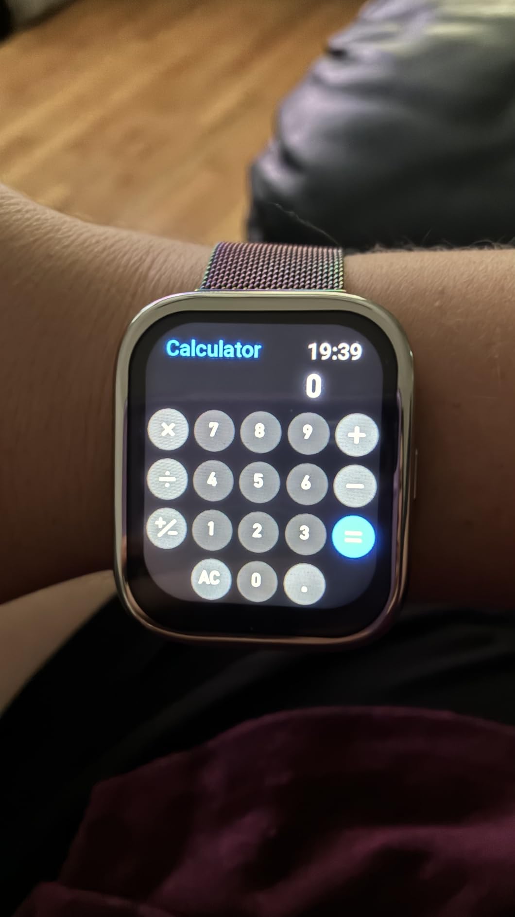 Amazfit Bip 5 Smart Watch 46mm, GPS, Amazon Alexa Built-in, Bluetooth Calling, 10-Day Battery, Heart-Rate & VO2 Max, Sleep Health Monitoring, AI Fitness Tracker App, for Android & iPhone, Black - Customer Photo 2