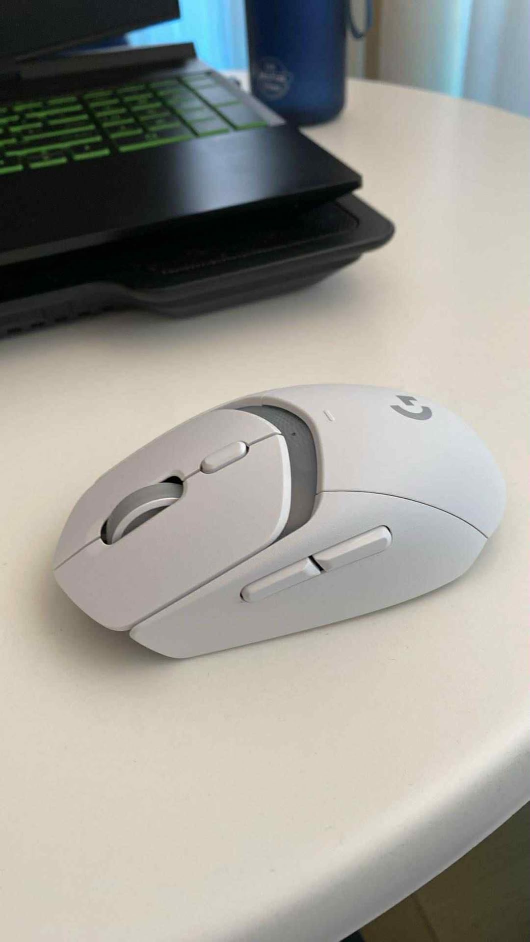 Logitech G309 Lightspeed Wireless Gaming Mouse, Lightweight, LIGHTFORCE Hybrid Switches, Hero 25K Sensor, 86g & 300+ hr Battery Life with AA Battery, 6 Programmable Buttons, PC & Mac - Black - Customer Photo 1