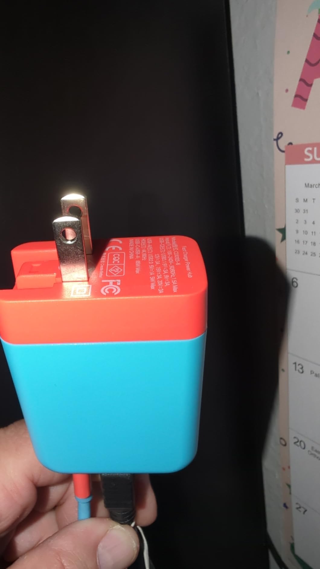 Mirabox 65W Portable Dock Charger for Nintendo Switch, Compatible with Switch OLED/Steam Deck/ROG Ally/Samsung Dex/iPad/MacBook, 4K 60Hz USB C TV Docking Station, Support Charging and HDMI Output - Customer Photo 3