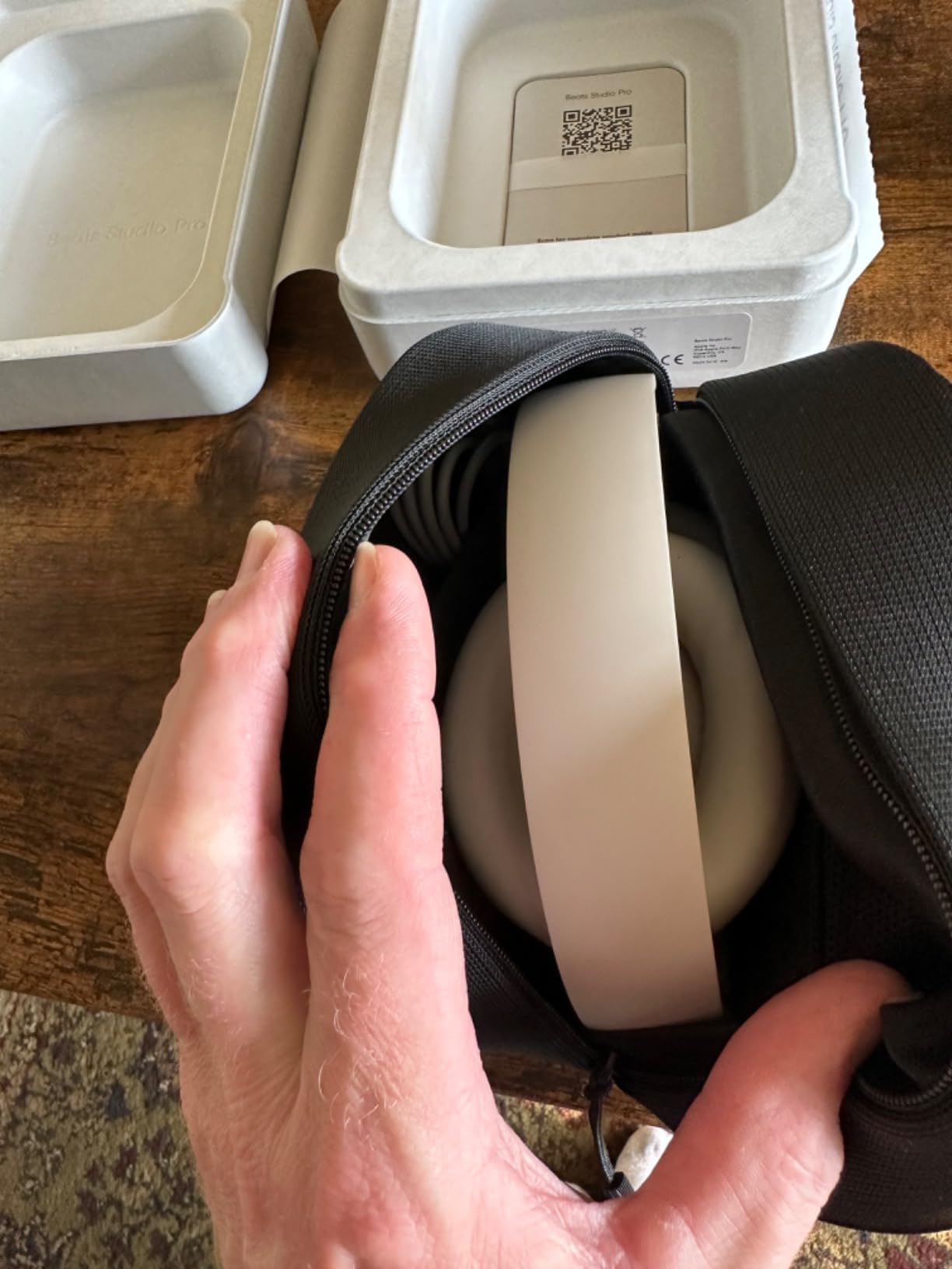 Beats Studio Pro - Wireless Bluetooth Noise Cancelling Headphones - Personalized Spatial Audio, USB-C Lossless Audio, Apple & Android Compatibility, Up to 40 Hours Battery Life - Sandstone - Customer Photo 1