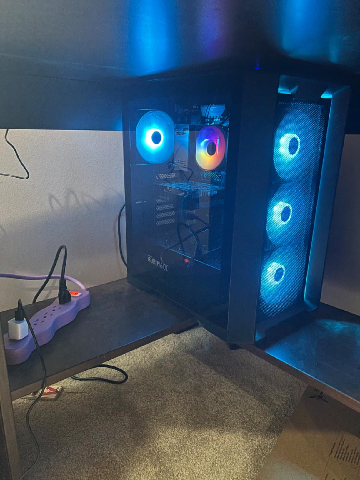 Skytech Gaming Nebula Gaming PC Desktop – AMD Ryzen 5 3600 3.6 GHz, NVIDIA GTX 1650, 500GB NVME SSD, 16GB DDR4 RAM 3200, 600W Gold PSU, 11AC Wi-Fi, Windows 11 Home 64-bit,Black Customer Review Skytech Gaming Nebula Gaming PC Desktop – AMD Ryzen 5 3600 3.6 GHz, NVIDIA GTX 1650, 500GB NVME SSD, 16GB DDR4 RAM 3200, 600W Gold PSU, 11AC Wi-Fi, Windows 11 Home 64-bit,Black - Customer Photo 1