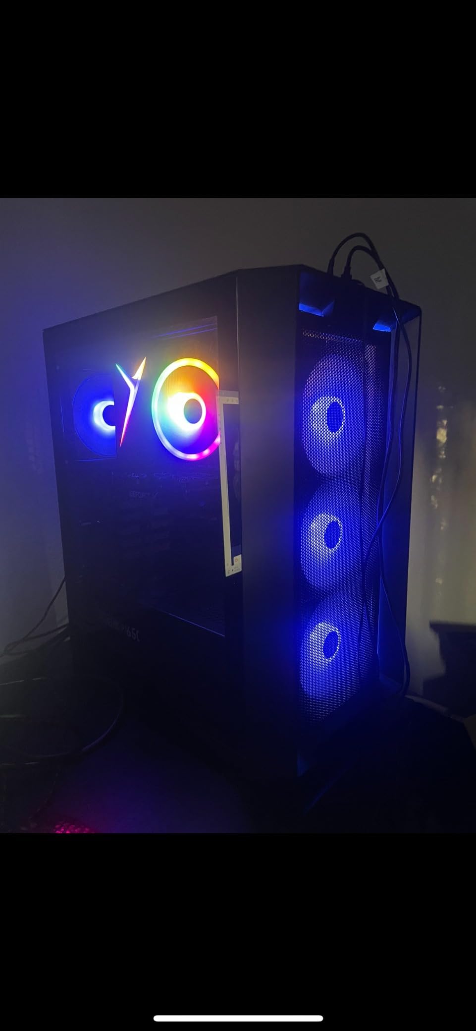 Skytech Gaming Nebula Gaming PC Desktop – AMD Ryzen 5 3600 3.6 GHz, NVIDIA GTX 1650, 500GB NVME SSD, 16GB DDR4 RAM 3200, 600W Gold PSU, 11AC Wi-Fi, Windows 11 Home 64-bit,Black Customer Review Skytech Gaming Nebula Gaming PC Desktop – AMD Ryzen 5 3600 3.6 GHz, NVIDIA GTX 1650, 500GB NVME SSD, 16GB DDR4 RAM 3200, 600W Gold PSU, 11AC Wi-Fi, Windows 11 Home 64-bit,Black - Customer Photo 2