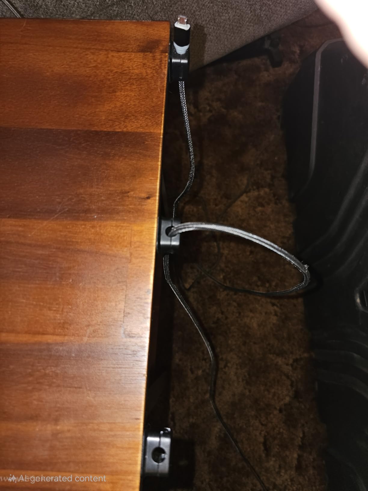 8 Pack Cord Organizer Holder,Costop Strong Adhesive Desk Cable Management Magnetic Easy Open,Organize Phone Charging Cords Wire Holder Organizer Neatly for Home,Office,Car,Desk,Nightstand - Customer Photo 2