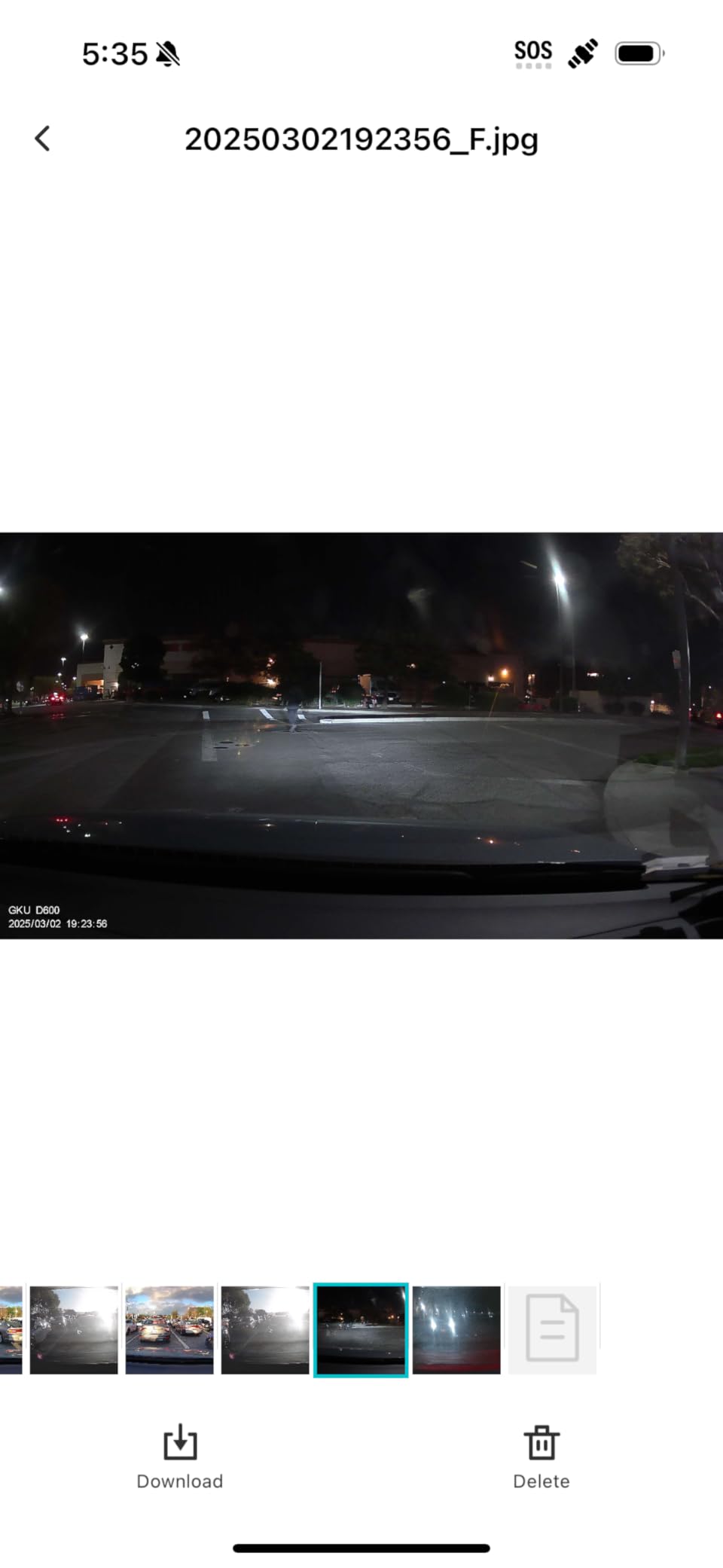 GKU Dash Cam Front and Rear Camera – 4K+1080P Dual Dash Camera for Cars with 64GB SD Card, 5GHz WiFi & App Control, Night Vision, Parking Mode, G-Sensor, Loop Recording, WDR, 170° Wide Angle Customer Review GKU Dash Cam Front and Rear Camera – 4K+1080P Dual Dash Camera for Cars with 64GB SD Card, 5GHz WiFi & App Control, Night Vision, Parking Mode, G-Sensor, Loop Recording, WDR, 170° Wide Angle - Customer Photo 2