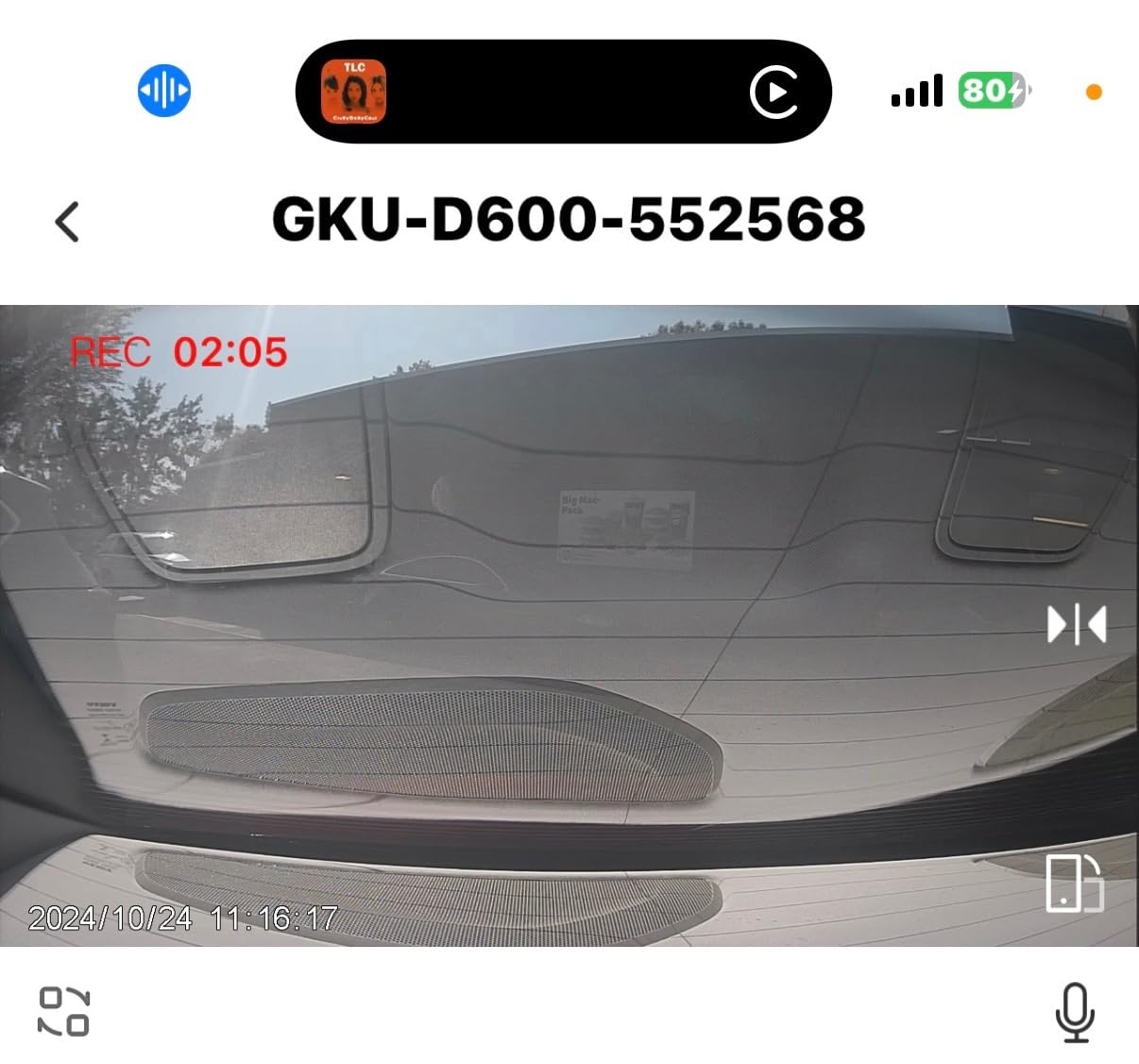 GKU Dash Cam Front and Rear Camera – 4K+1080P Dual Dash Camera for Cars with 64GB SD Card, 5GHz WiFi & App Control, Night Vision, Parking Mode, G-Sensor, Loop Recording, WDR, 170° Wide Angle - Customer Photo 3