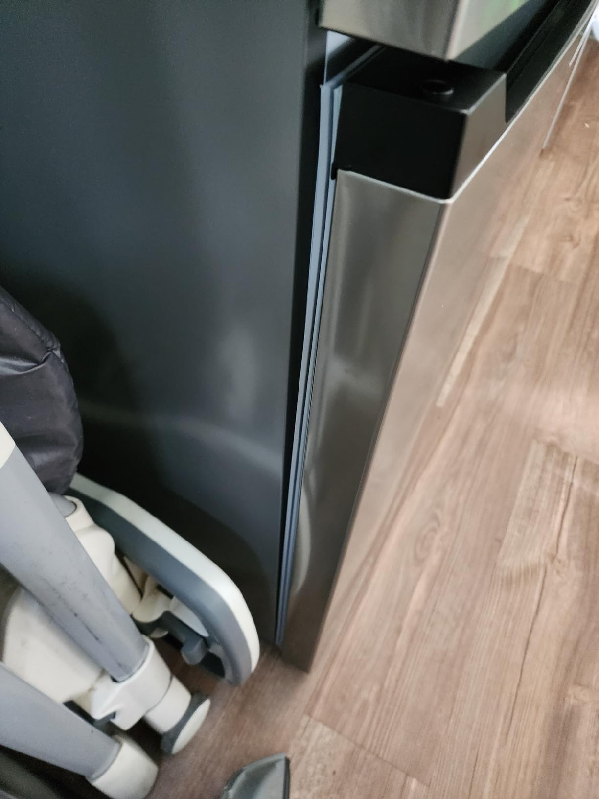 Sharp SJB1255GS Bottom-Freezer Counter-Depth Refrigerator, 24 Inch, 11.5 Cubic Foot - Customer Photo 1