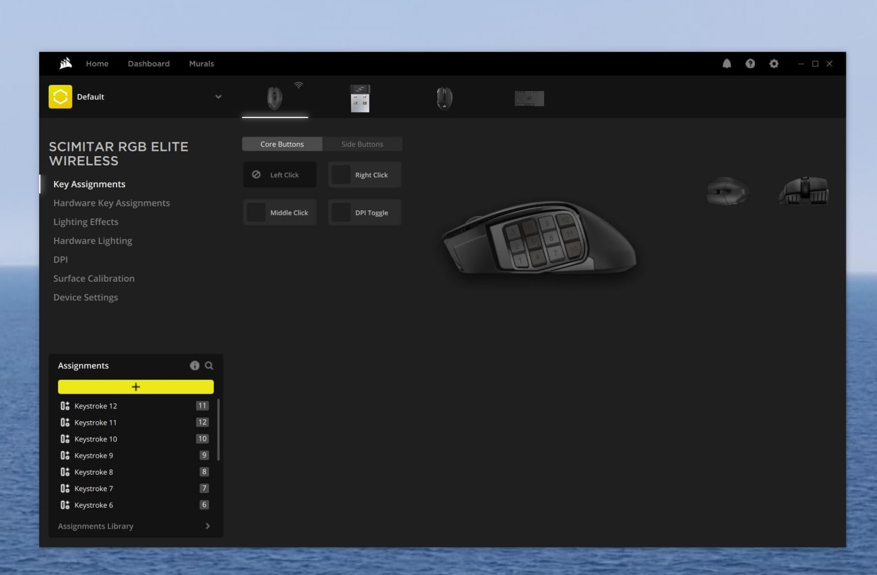 Corsair Scimitar Elite RGB Wireless MMO Gaming Mouse - 26,000 DPI - 16 Programmable Buttons - Up to 150hrs Battery - iCUE Compatible - Black - Customer Photo 1
