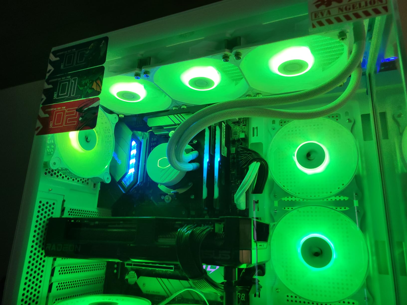 Cooler Master 120L Core Close-Loop AIO Liquid Cooler, R7|i5 Gen S Dual Chamber Pump, 120mm PWM, 120mm Radiator, White Lighting, AMD Ryzen AM5|4, Intel LGA 1851|1700 Platform - Customer Photo 4