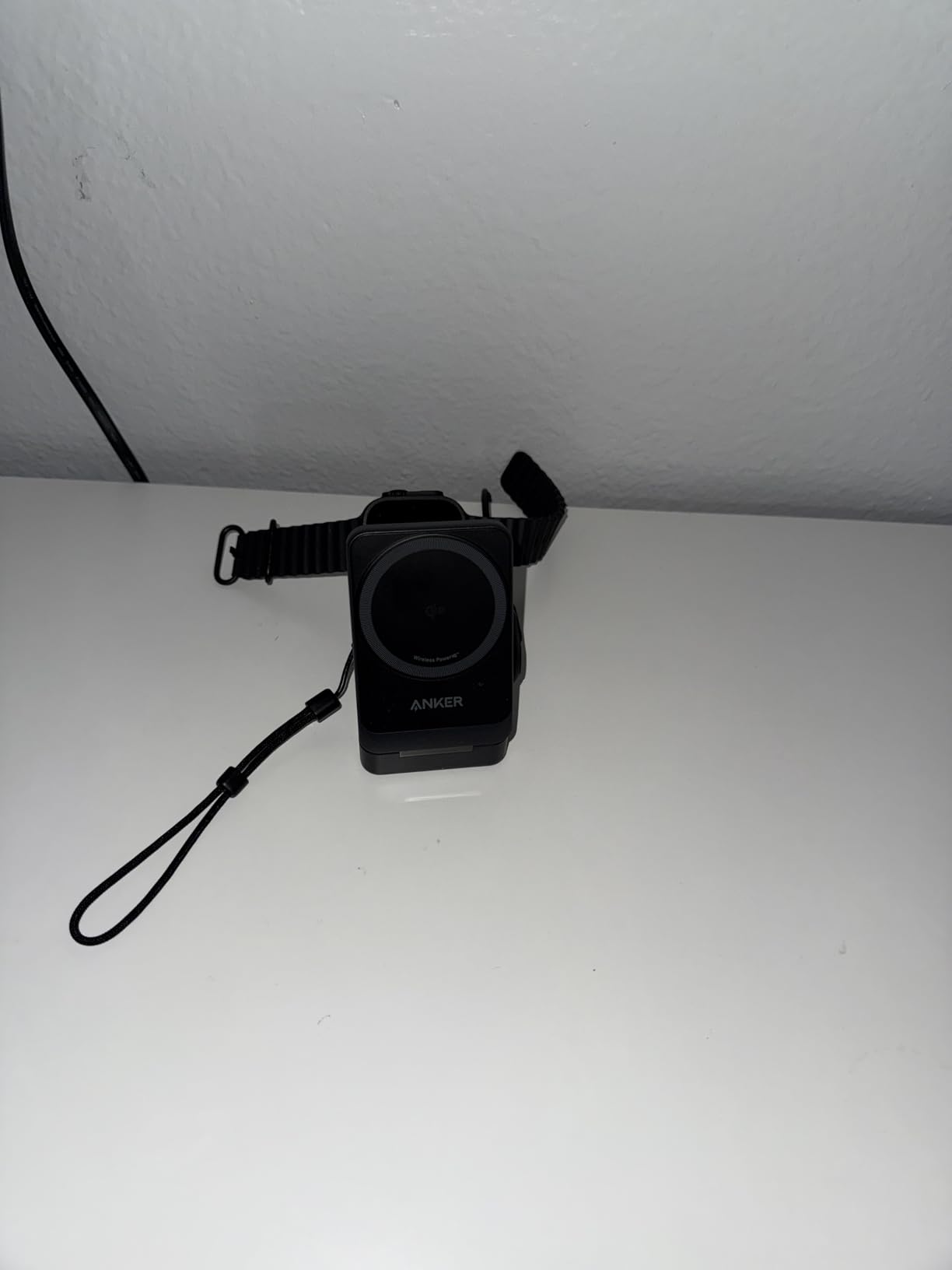 Anker MagGo 3 in 1 iPhone 17 Charging Station, MagSafe-Compatible Wireless Charger Stand, Qi2 Certified 15W Foldable Charger for iPhone 17/16/15/14/13/12, AirPods, Apple Watch Ultra(Adapter Included) - Customer Photo 2