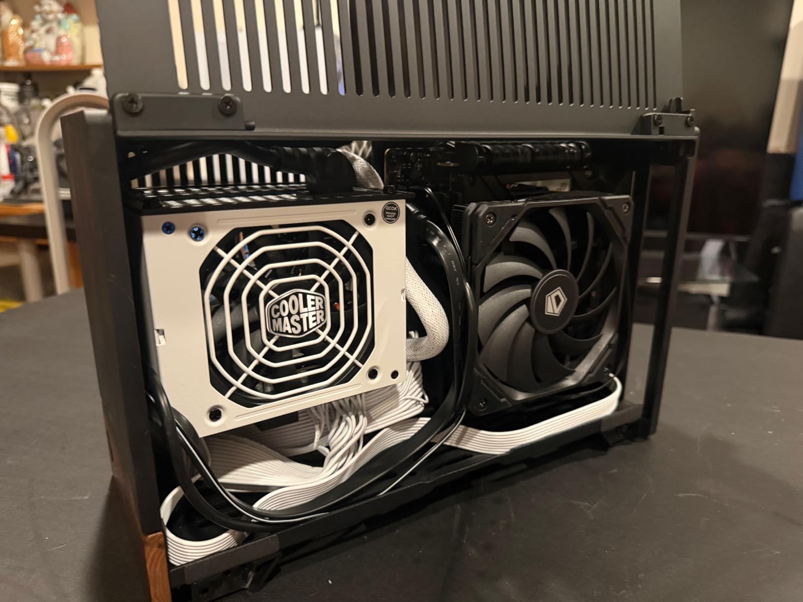 ID-COOLING IS-67-XT Black 67mm Height Low Profile CPU Cooler 6 Heatpipes CPU Air Cooler Customer Review ID-COOLING IS-67-XT Black 67mm Height Low Profile CPU Cooler 6 Heatpipes CPU Air Cooler - Customer Photo 1