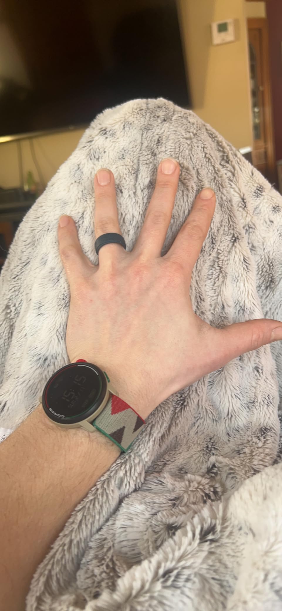 COROS PACE 3 GPS Sport Watch–Lightweight, Comfortable Running Watch, 17-Day Battery Life, Accurate GPS, Heart Rate Monitor, Navigation, Sleep Tracking, Training Plan, Run, Bike, and Ski-White Silicon - Customer Photo 2