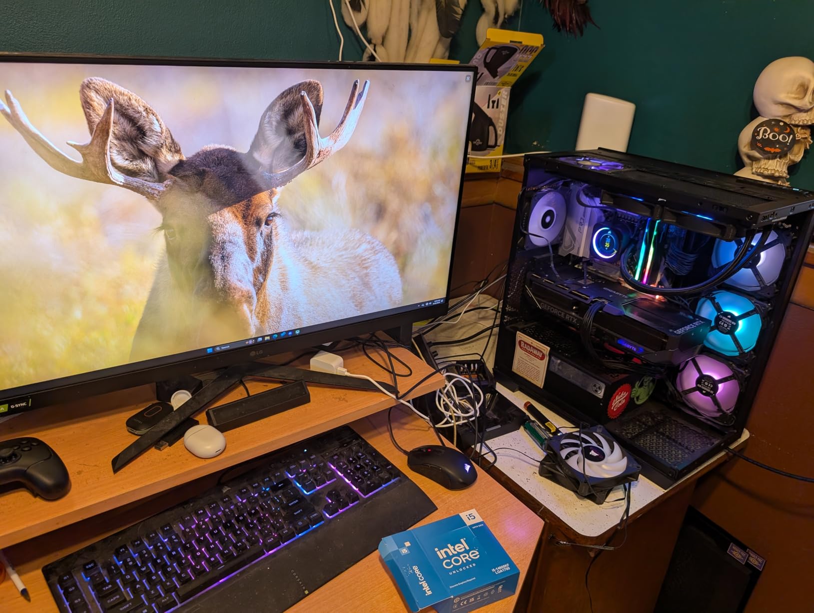 Intel® Core™ i5-14600KF New Gaming Desktop Processor 14 cores (6 P-cores + 8 E-cores) - Unlocked Customer Review Intel® Core™ i5-14600KF New Gaming Desktop Processor 14 cores (6 P-cores + 8 E-cores) - Unlocked - Customer Photo 1