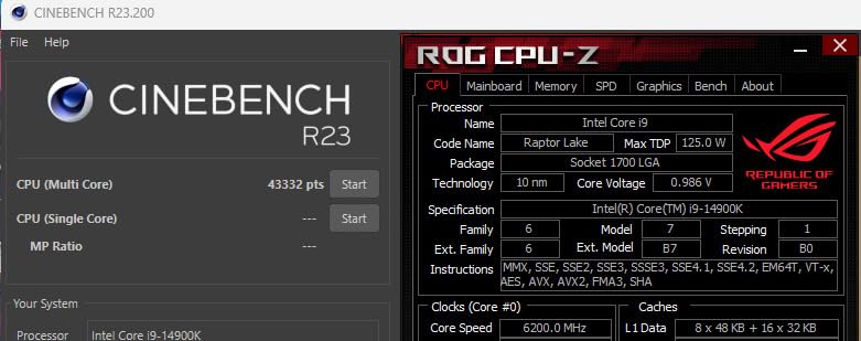Intel® Core™ i9-14900K Desktop Processor - Customer Photo 1