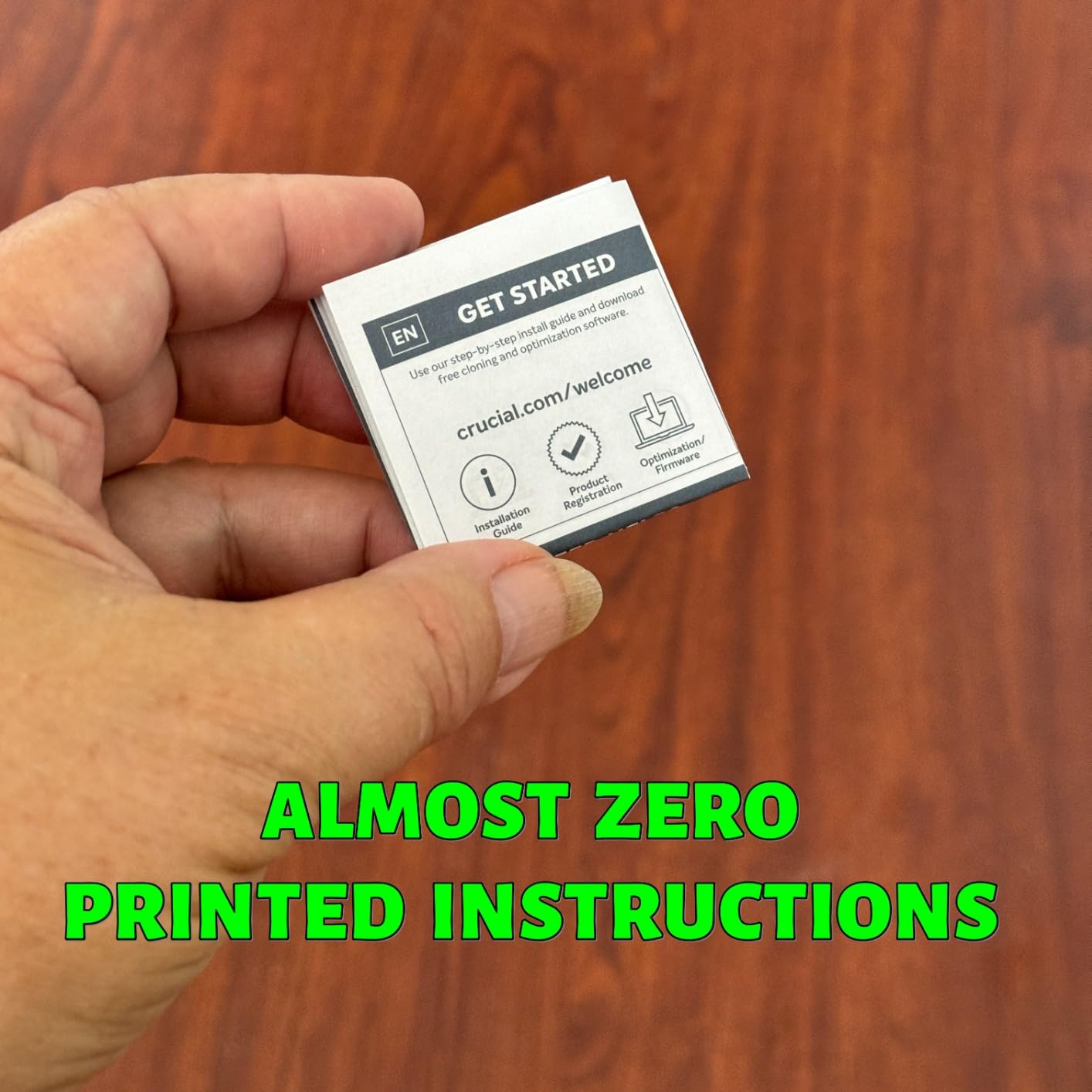 Crucial X9 2TB Portable SSD, Up to 1050MB/s, USB 3.2 USB-C, External Solid State Drive, Compatible with Windows, Mac, & Android, Reliable Storage for Games, Files, & Backups, Black - CT2000X9SSD902 - Customer Photo 2