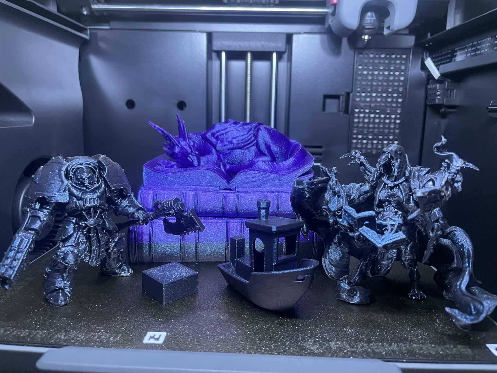 FLASHFORGE Adventurer 5M 3D Printer with Fully Auto Leveling, Max 600mm/s High Speed Printing, 280°C Direct Extruder with 3S Detachable Nozzle, CoreXY All Metal Structure, Print Size 220x220x220mm - Customer Photo 1