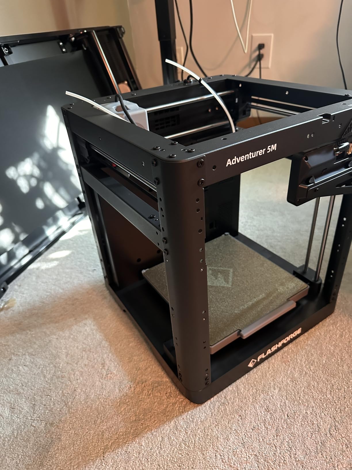 FLASHFORGE Adventurer 5M 3D Printer with Fully Auto Leveling, Max 600mm/s High Speed Printing, 280°C Direct Extruder with 3S Detachable Nozzle, CoreXY All Metal Structure, Print Size 220x220x220mm - Customer Photo 2