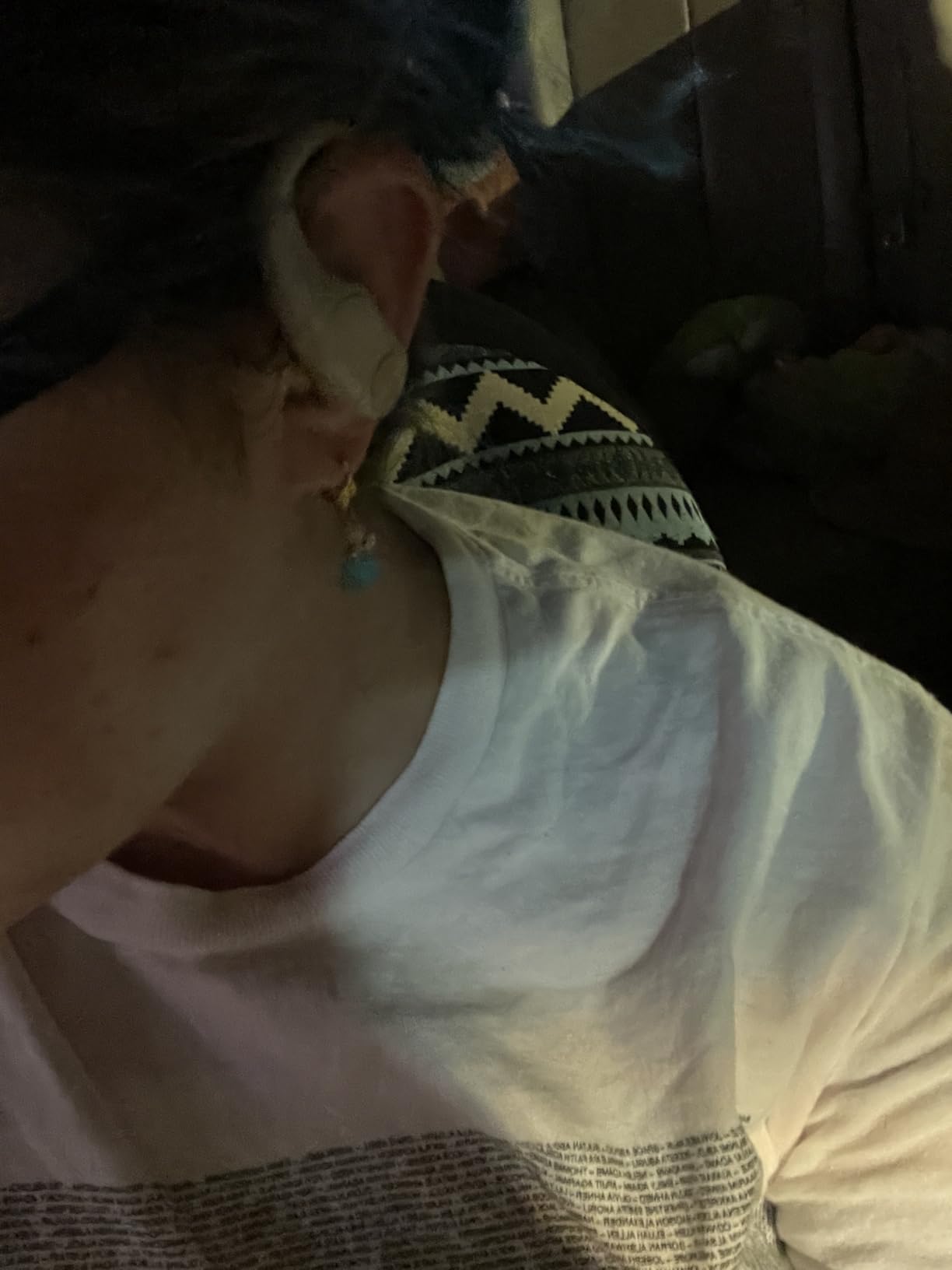 PocBuds Bluetooth Headphones Wireless Earbuds 80hrs Playtime Wireless Charging Case Digital Display Sport Ear Buds with Earhook Deep Bass IPX7 Waterproof Over-Ear Earphones for Phone Laptop Beige - Customer Photo 1