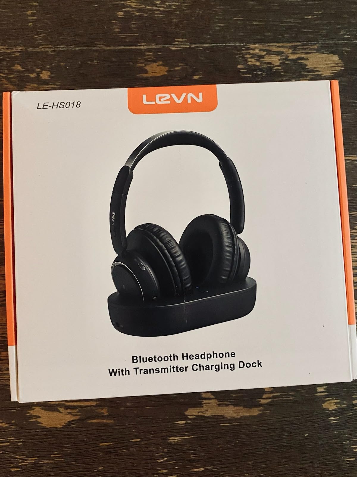 LEVN Wireless Headphones for TV Watching, TV Headphones Wireless for Seniors with Transmitter Charging Base, Hearing-impaired, No Audio Delay Blutooth 5.2, Plug and Play, Gifts for Elderly - Customer Photo 2