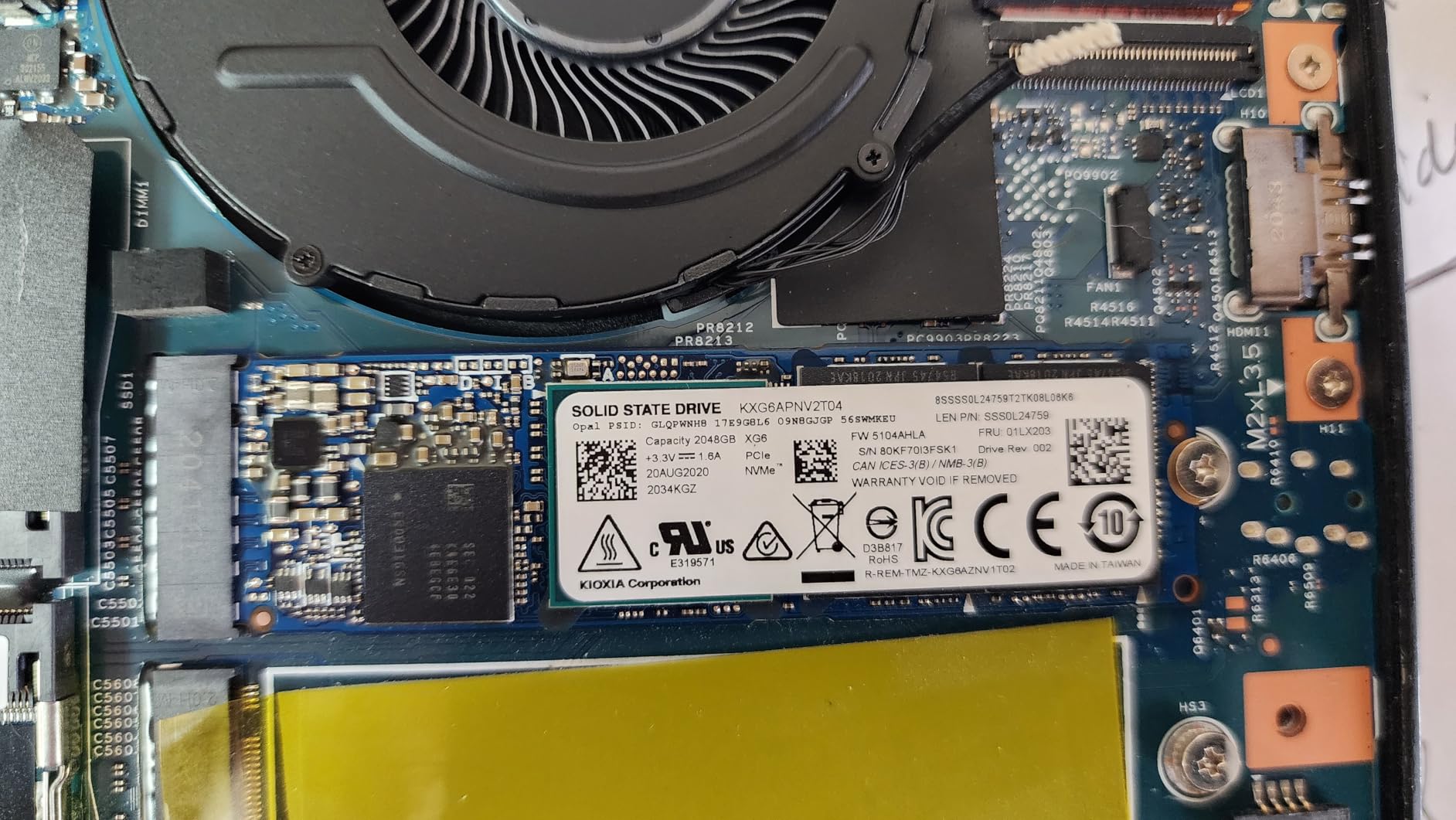 1TB SSD NVMe M.2 2280 PCIe Gen4 x4 Internal Solid State Drive - Up to 5000MB/s, 1TB SSD PS5 Dynamic SLC Cache, PS5 Compatible for Gaming PC Laptop(EN705) - Customer Photo 2