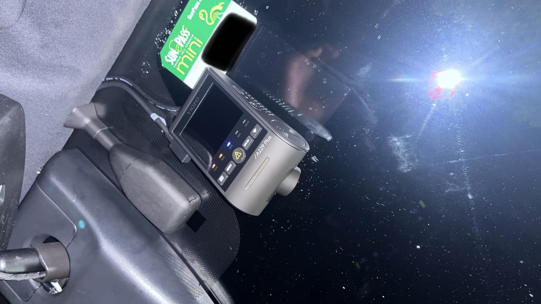 VIOFO A229 Plus Dash Cam Front and Rear, Dual STARVIS 2 Sensors, 2 Channel HDR, 1440P+1440P Voice Control Car Dash Camera, 5GHz Wi-Fi, Support 512GB Max, Voice Control, Ultra-Precise GPS Customer Review VIOFO A229 Plus Dash Cam Front and Rear, Dual STARVIS 2 Sensors, 2 Channel HDR, 1440P+1440P Voice Control Car Dash Camera, 5GHz Wi-Fi, Support 512GB Max, Voice Control, Ultra-Precise GPS - Customer Photo 2