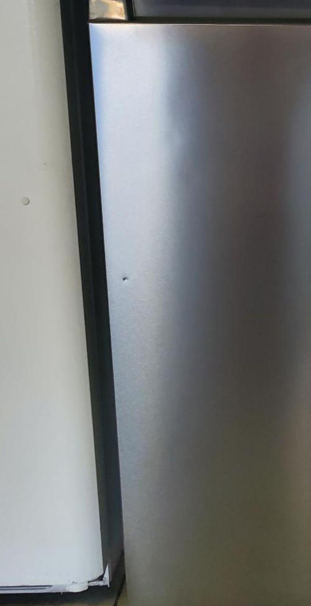 Kenmore 33 in. 20.5 cu. ft. Capacity Refrigerator/Freezer with Full-Width Adjustable Glass Shelving, Humidity Control Crispers, ENERGY STAR Certified, Fingerprint Resistant Stainless Steel - Customer Photo 5