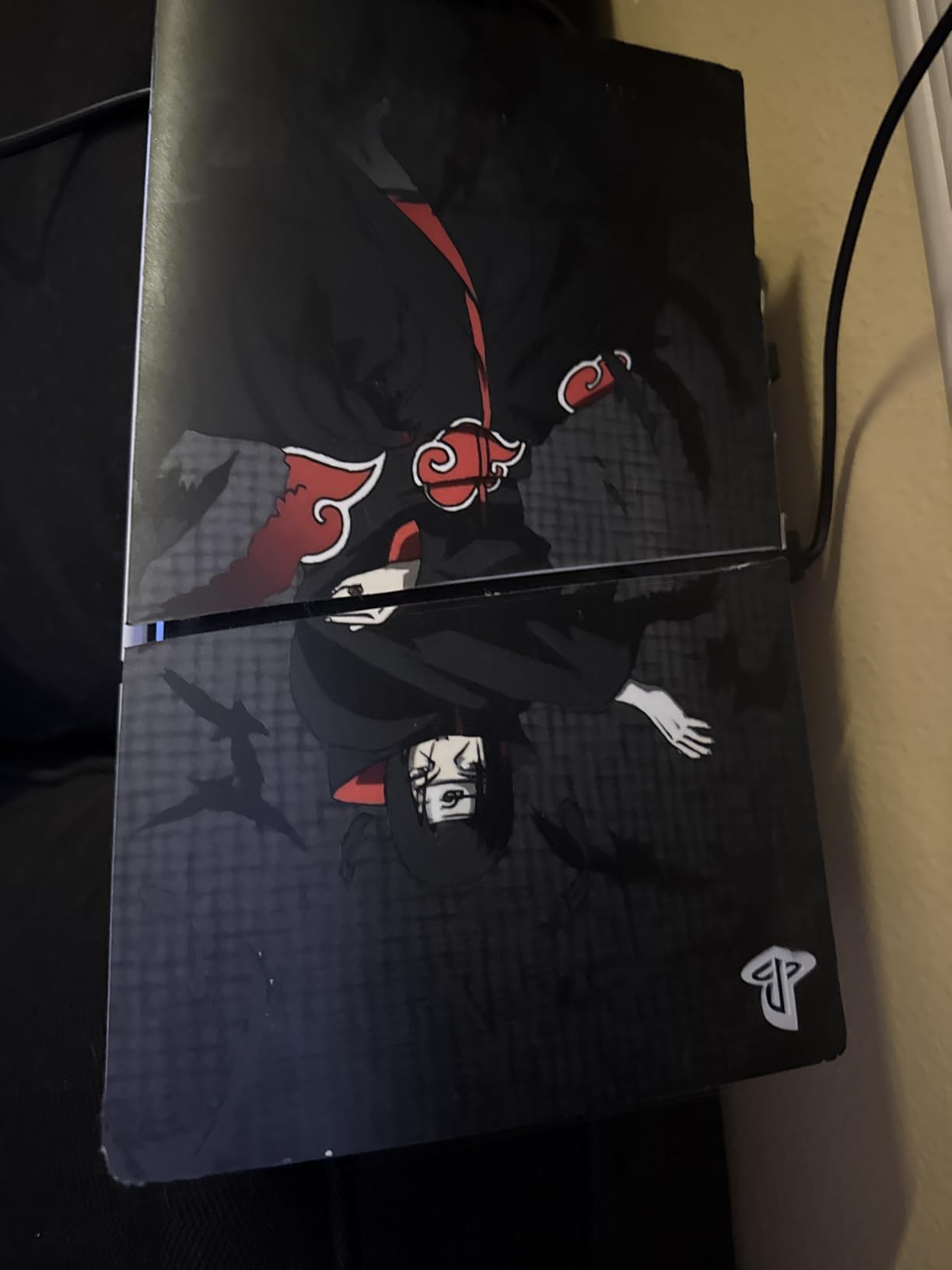 Anime Skins for PS5 Console Disc Version - 2 PCs Jujutsu Kaisen PS5 Skin, Easy to Install and Scratch-Protect Vinyl Stickers, Durable and Non-Fade Material, Includes Skin for Console and Controller - Customer Photo 1