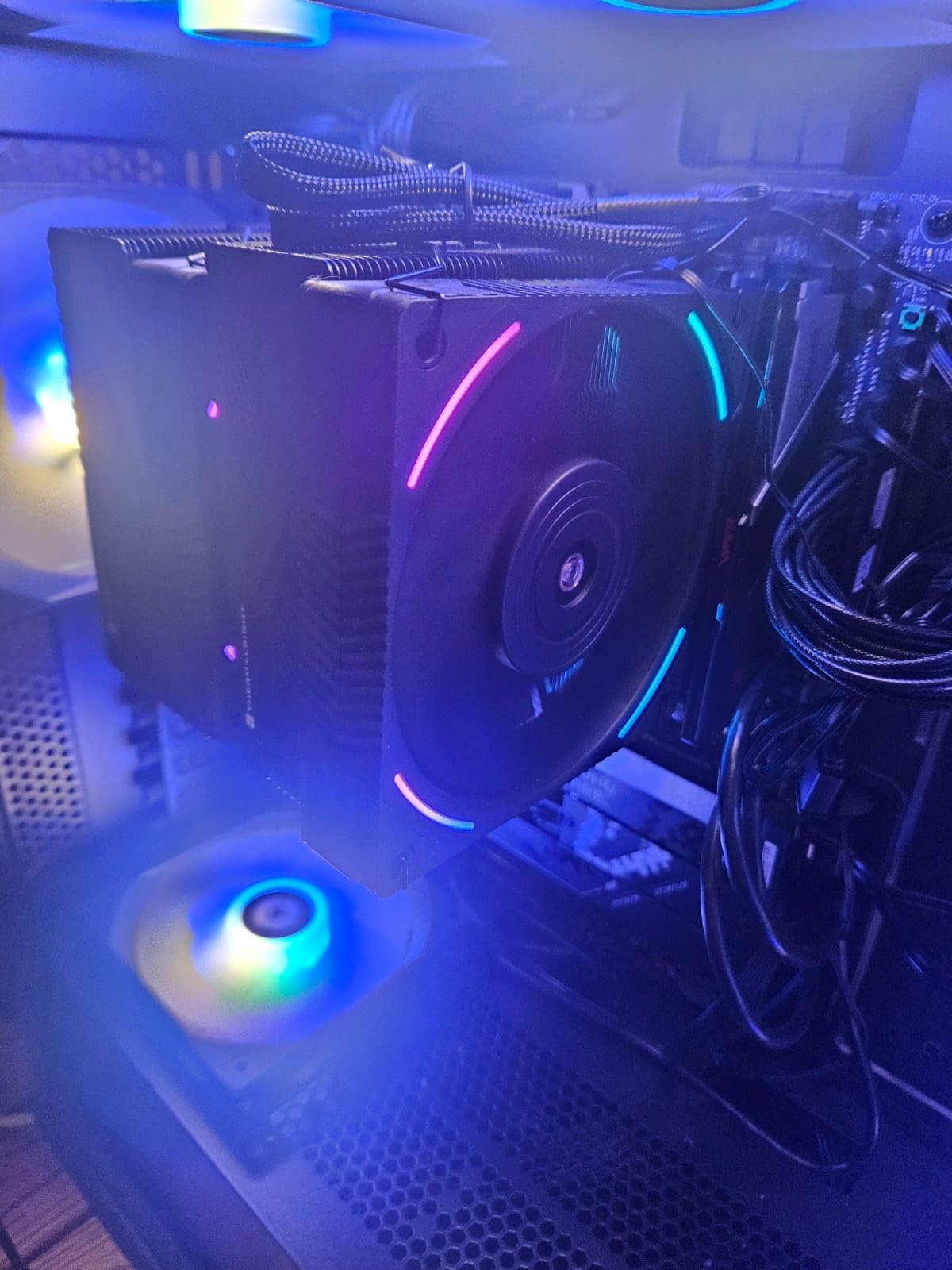 Thermalright Phantom Spirit 120 EVO CPU Cooler,7×6mm Heat Pipes CPU Air Cooler,Dual PWM Fan Computer Cooling,2150RPM Speed,for AMD AM4 AM5/Intel 1700/1150/1151/1200/17XX/2011/1851 - Customer Photo 2