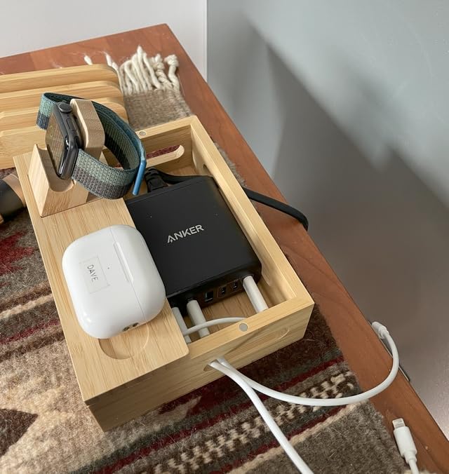 Anker Desktop Charger, Fast Charging USB C Charger, 112W Max 6-Port Charging Station, for iPhone 17, iPad, MacBook, Samsung and More (Cable Not Included) Customer Review Anker Desktop Charger, Fast Charging USB C Charger, 112W Max 6-Port Charging Station, for iPhone 17, iPad, MacBook, Samsung and More (Cable Not Included) - Customer Photo 4