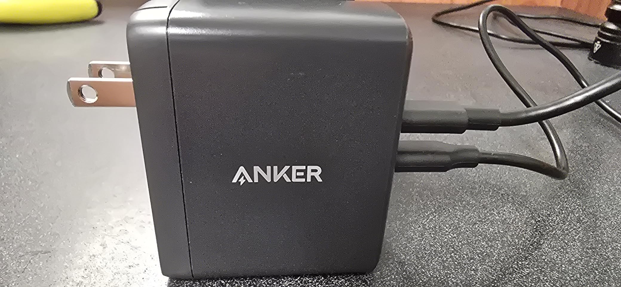 Anker Nano 100W USB-C Charger, 3-Port Fast Compact GaN Charger for MacBook Pro/Air, Pixelbook, ThinkPad, Dell XPS, iPad Pro, iPhone 16 Series, Galaxy S23, and More (Black, 1 Pack & 1 Cable) - Customer Photo 2